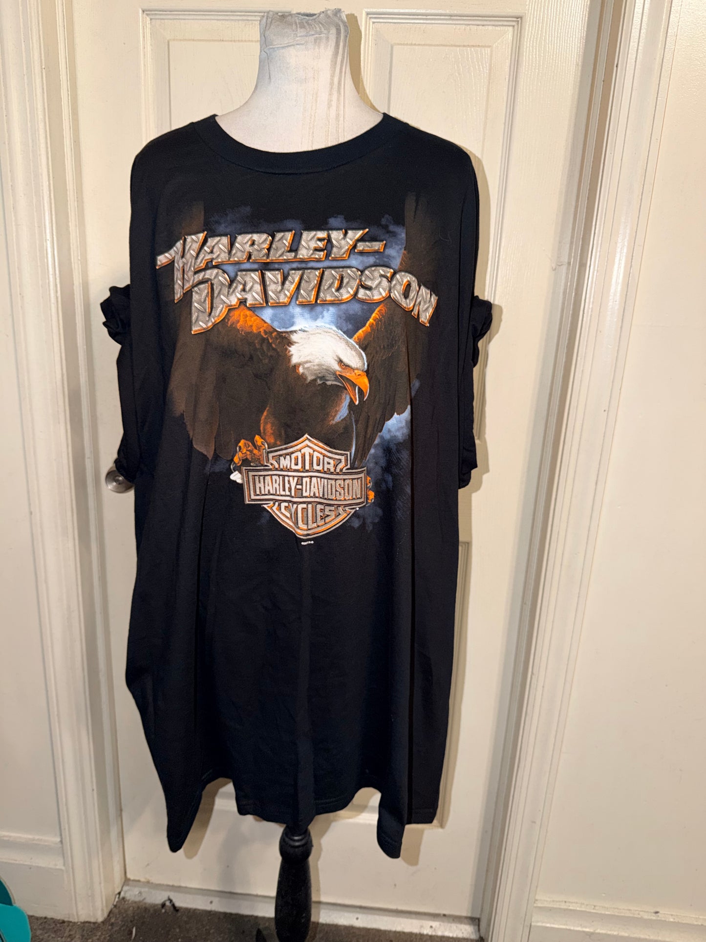 Harley Davidson Vintage Double Sided Oversized Tee
