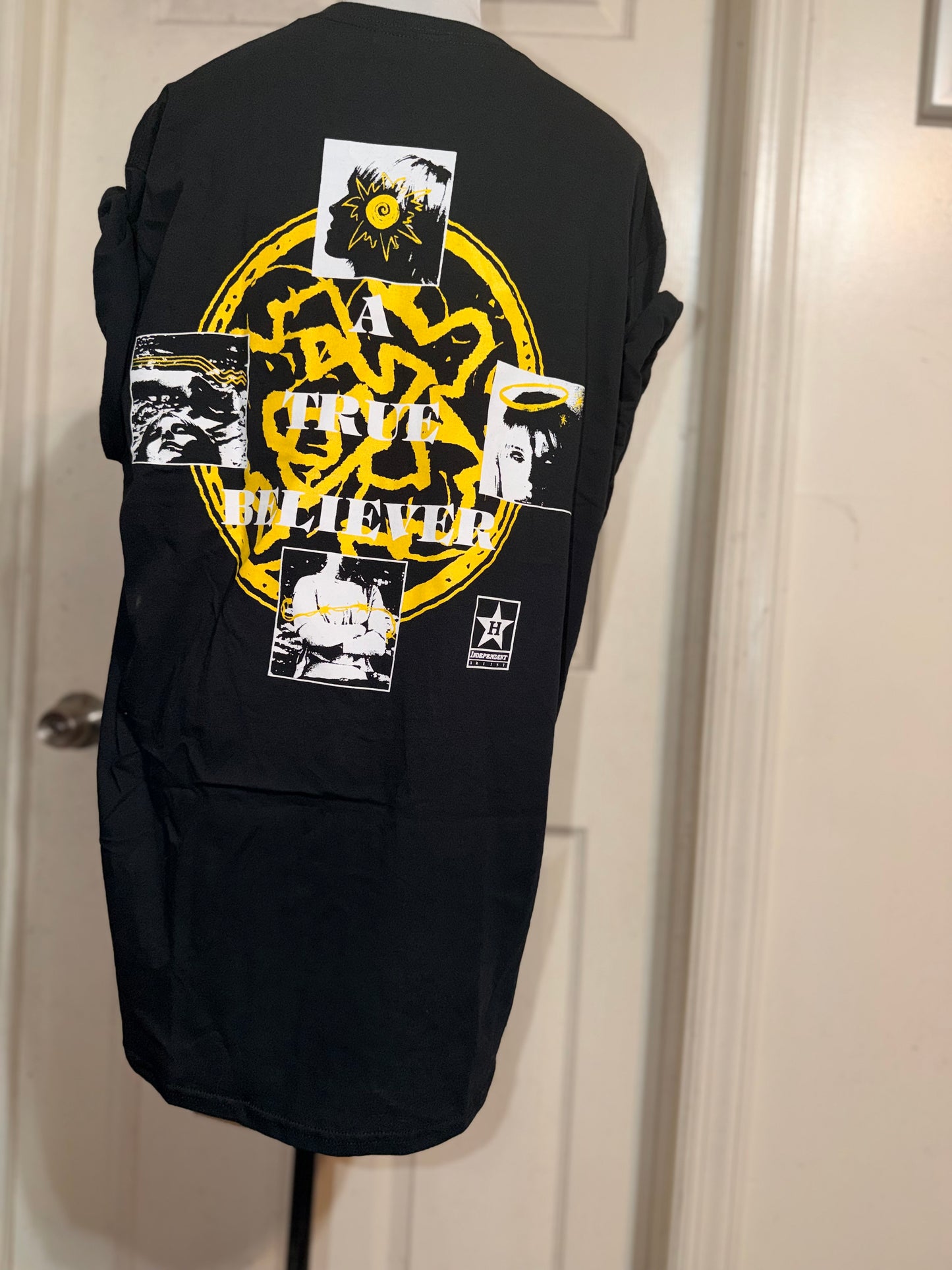 Hayley Williams Double Sided Oversized Distressed Tee