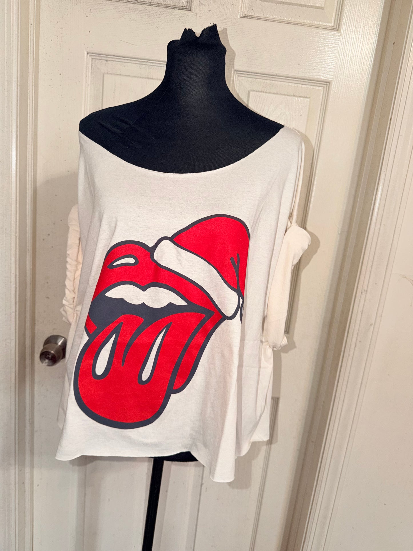 The Rolling Stones OFTS Oversized Distressed Tee