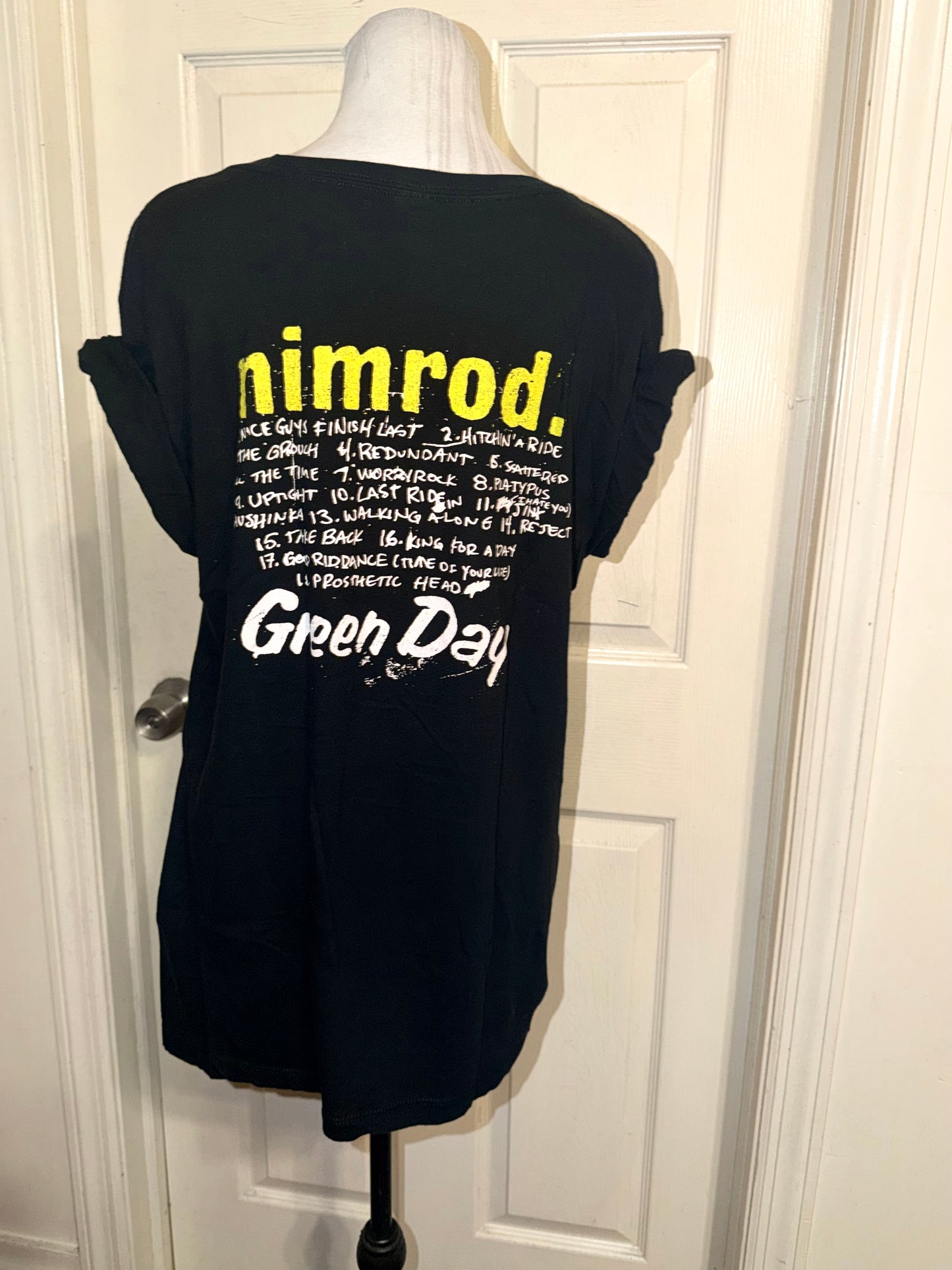 Green Day Double Sided Tee