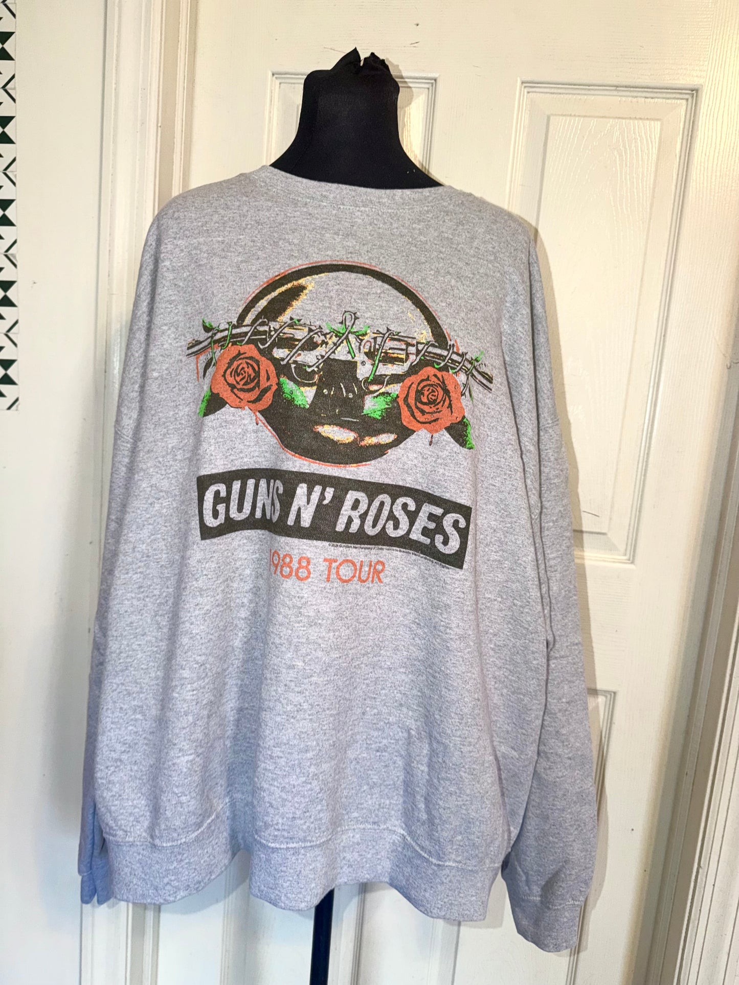 Guns N’ Roses Double Sided Oversized Sweatshirt