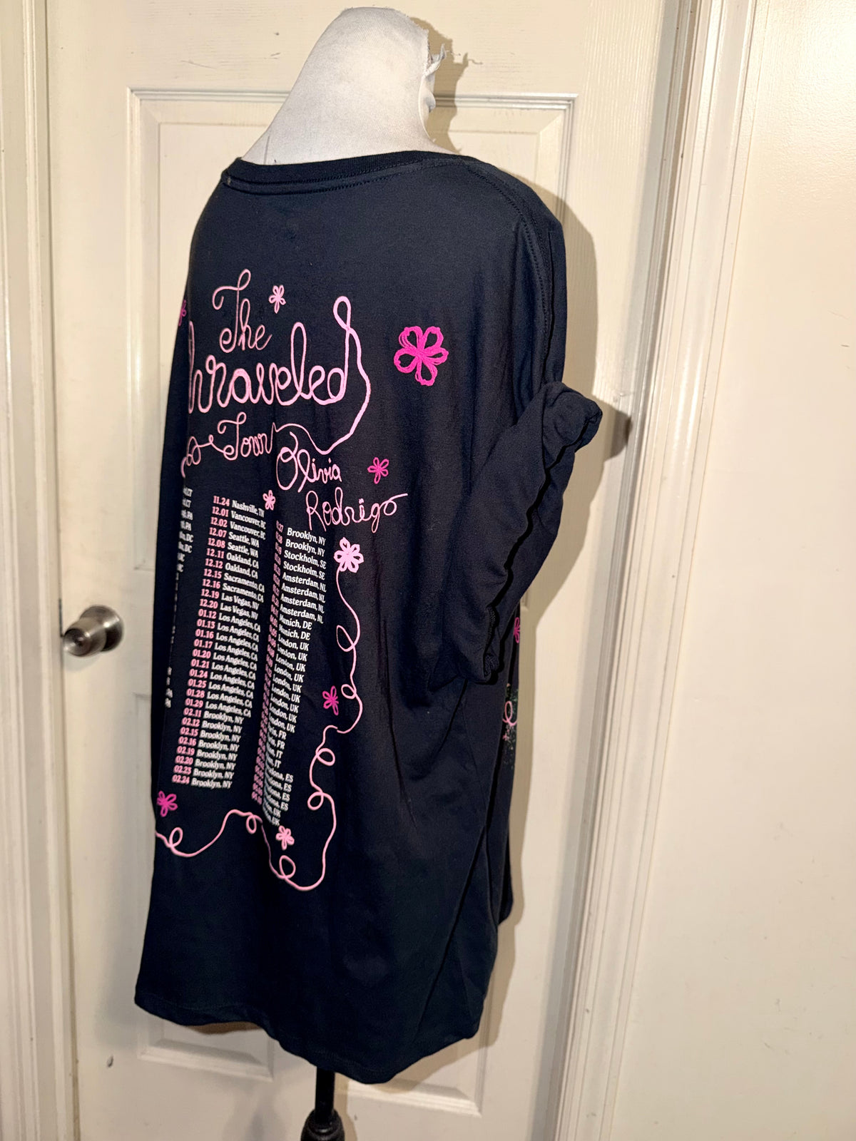 Olivia Rodrigo Double Sided Oversized Tee