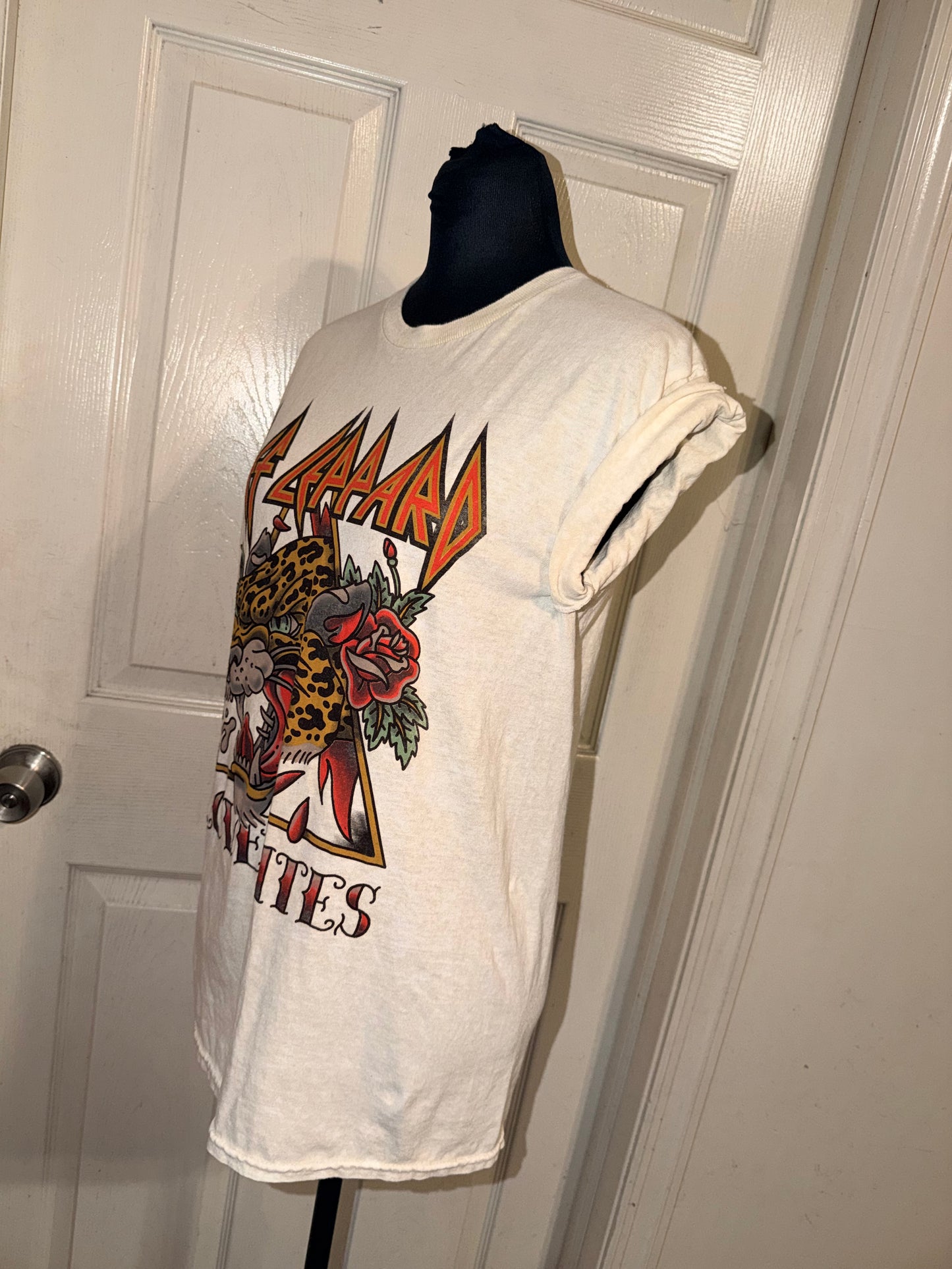 Def Leppard Oversized Tee
