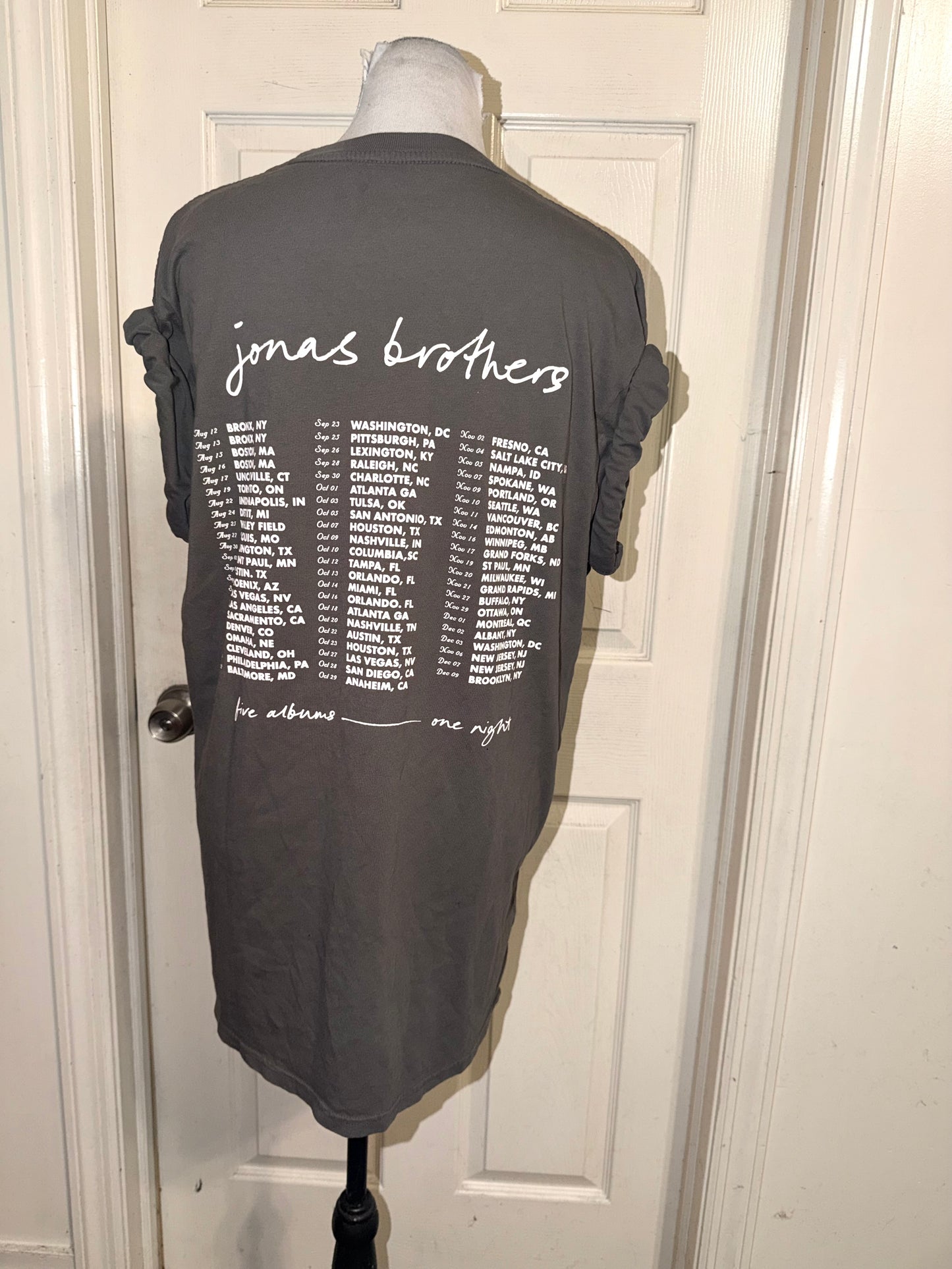 Jonas Brothers Double Sided Tee