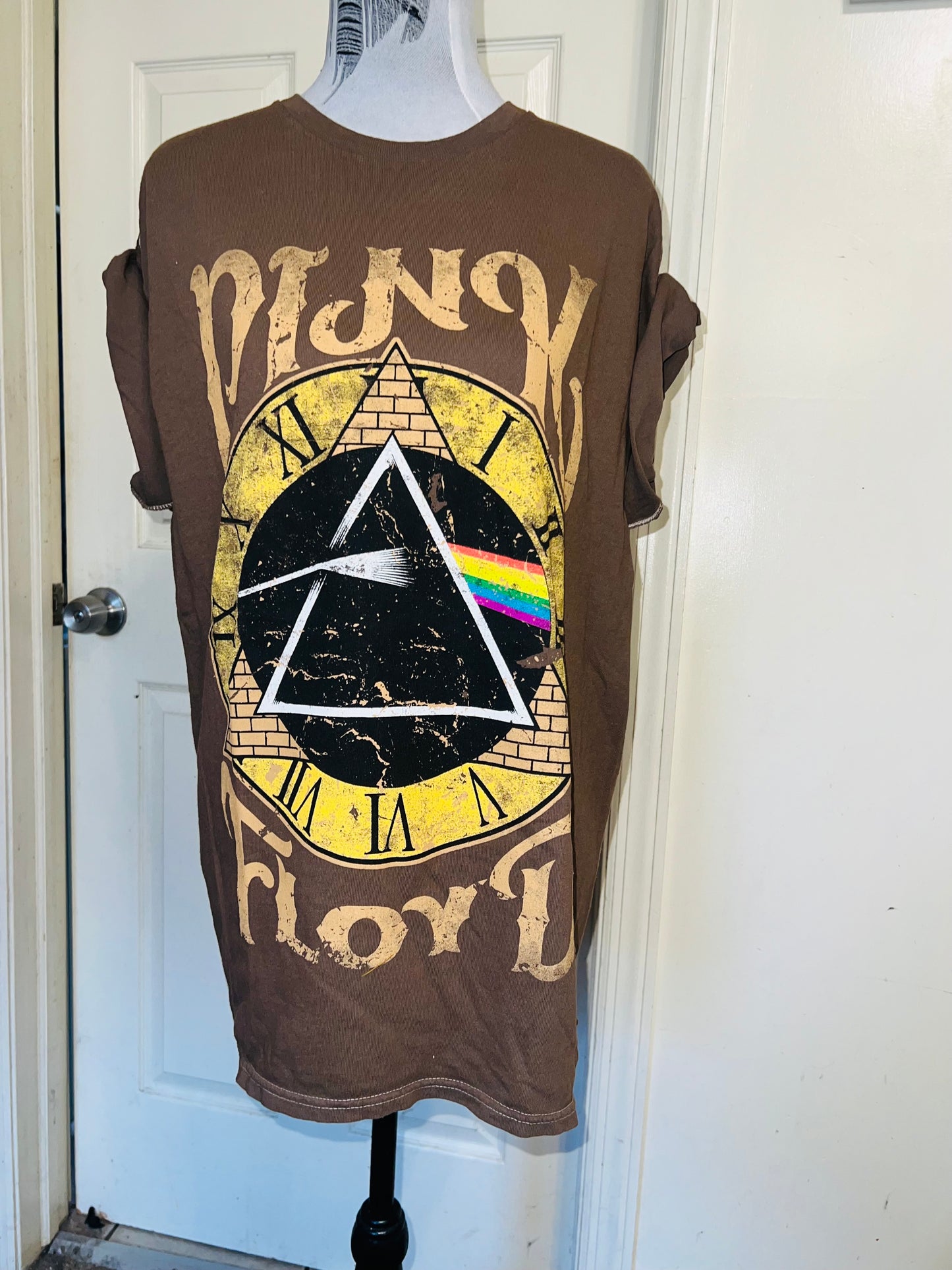 Pink Floyd Oversized Distressed Tee