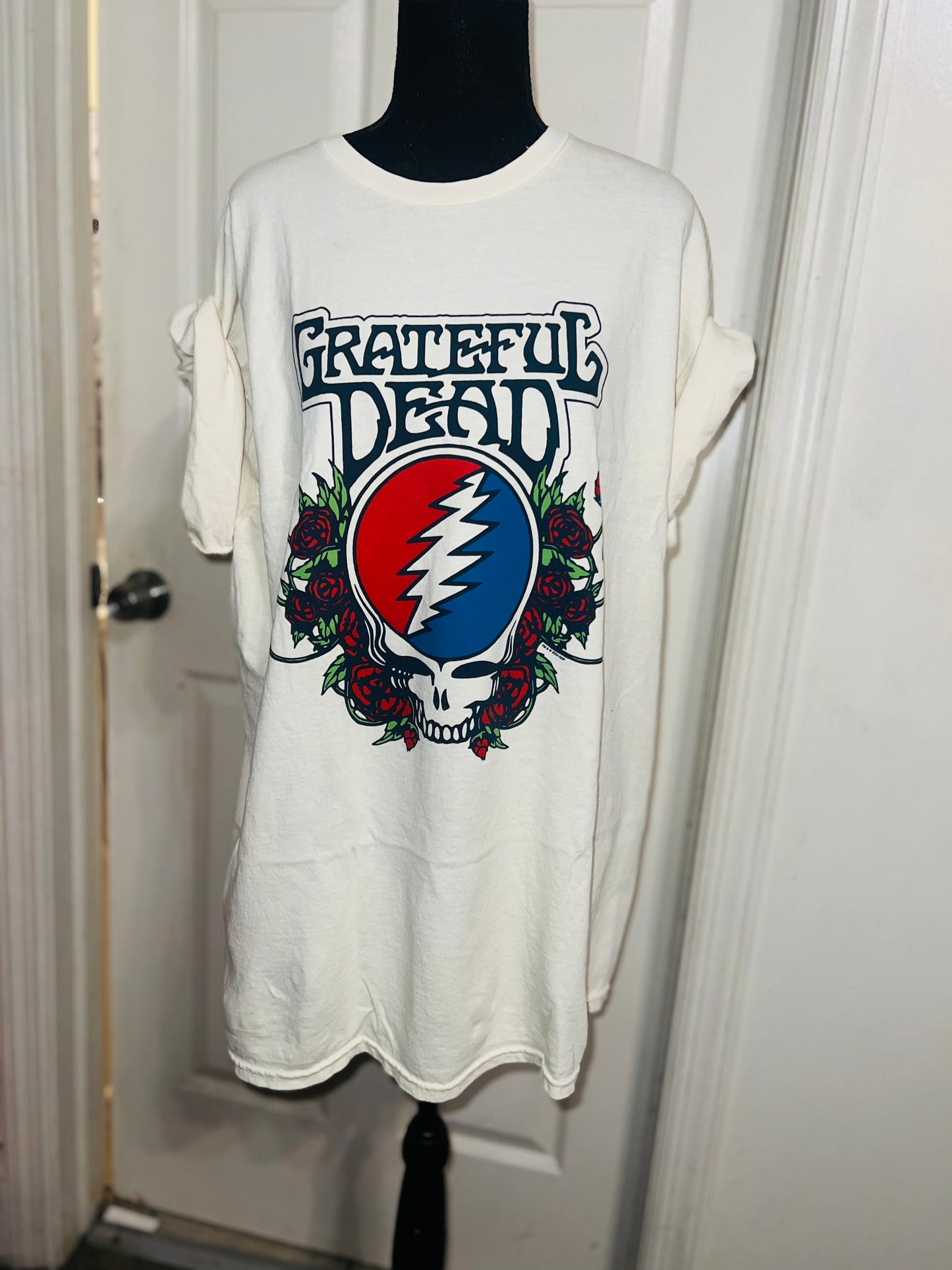 Grateful Dead Oversized Distressed Tee