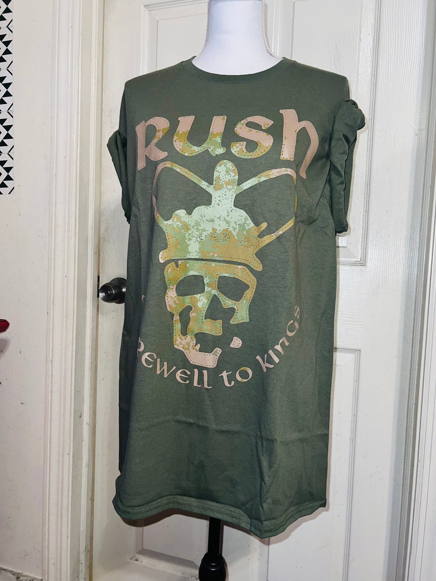 Rush Oversized Distressed T-Shirt