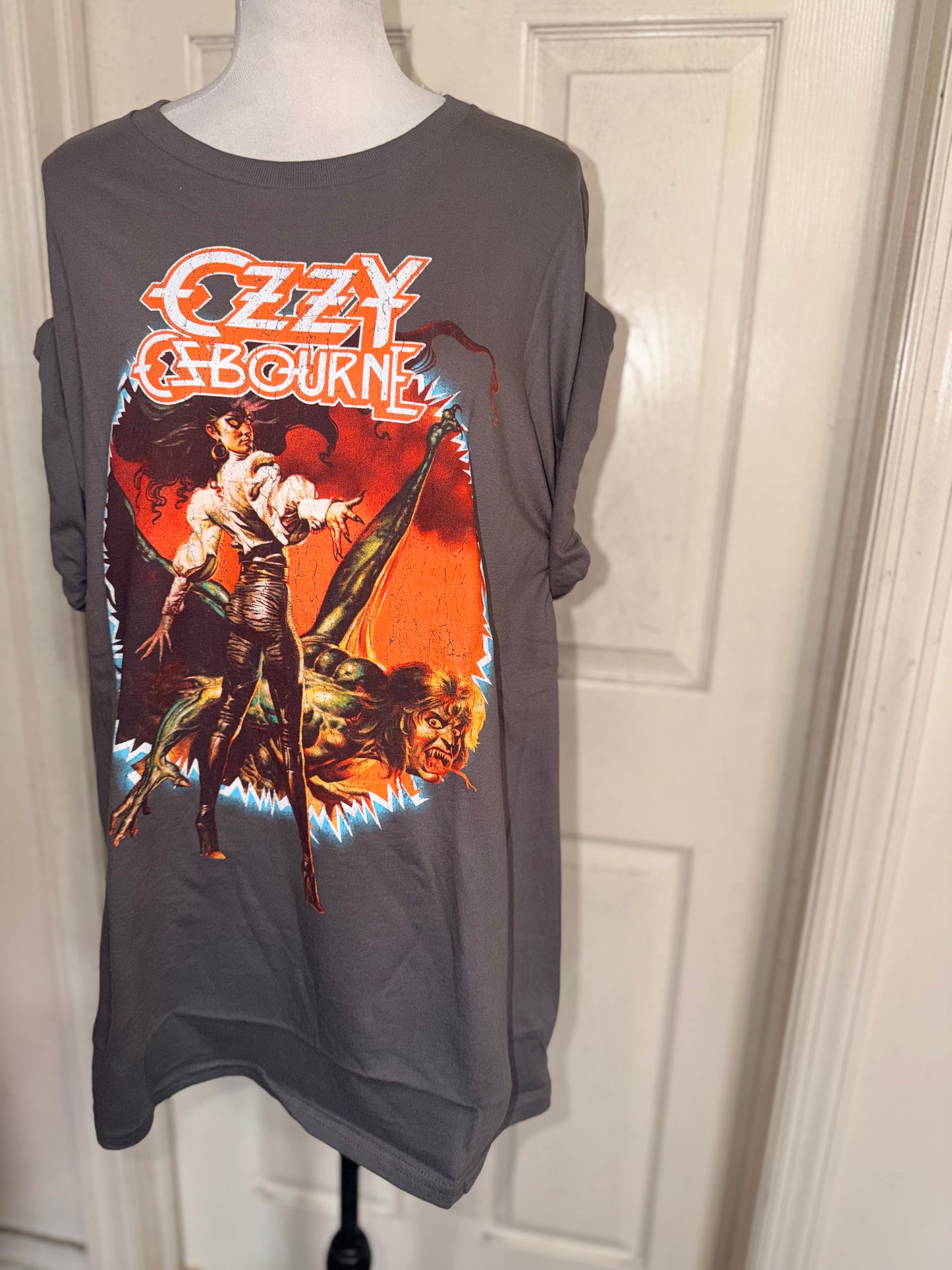 Ozzy Osbourne Oversized Distressed Tee