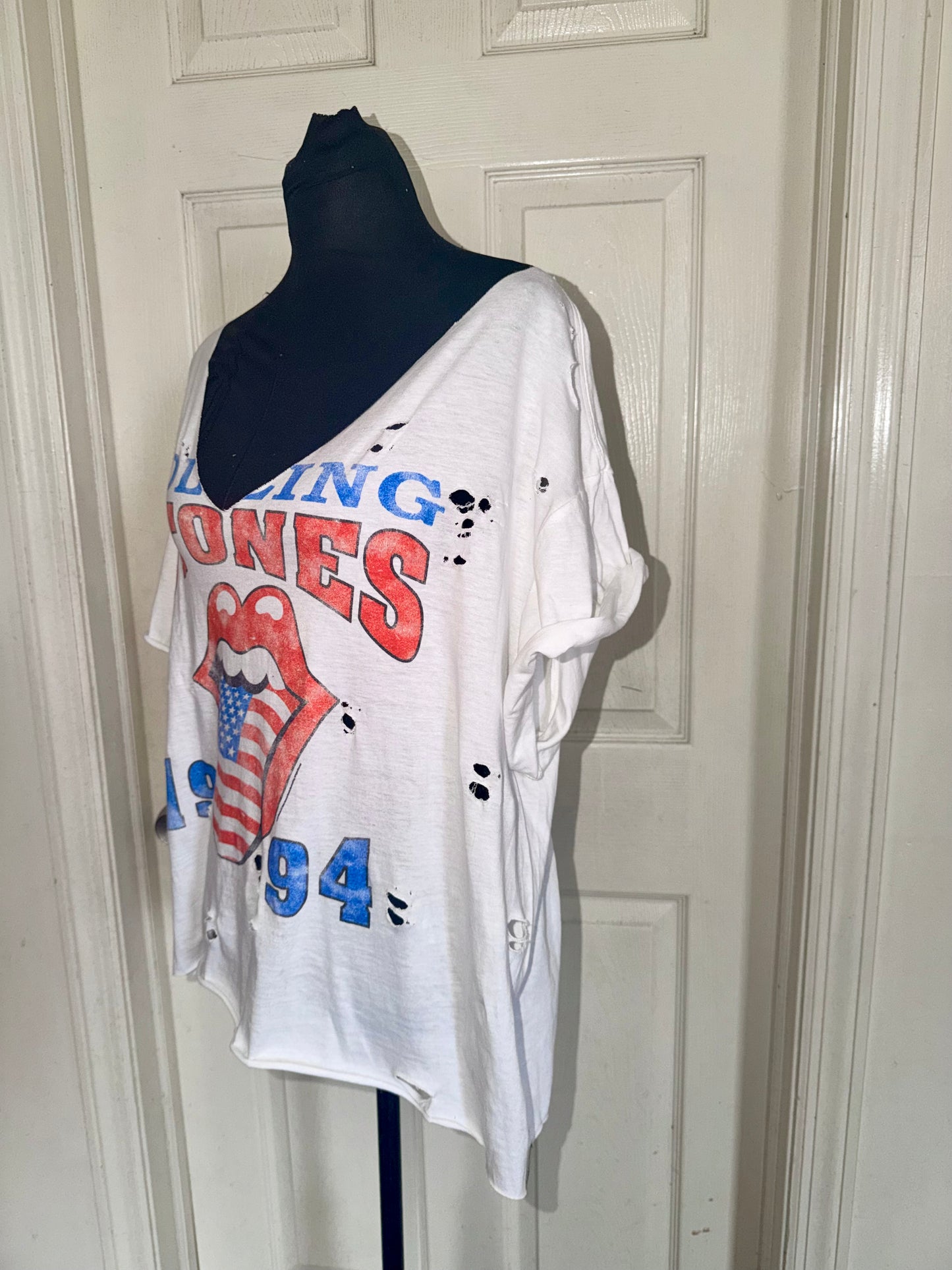 The Rolling Stones Open Back Bow Tee (as is)