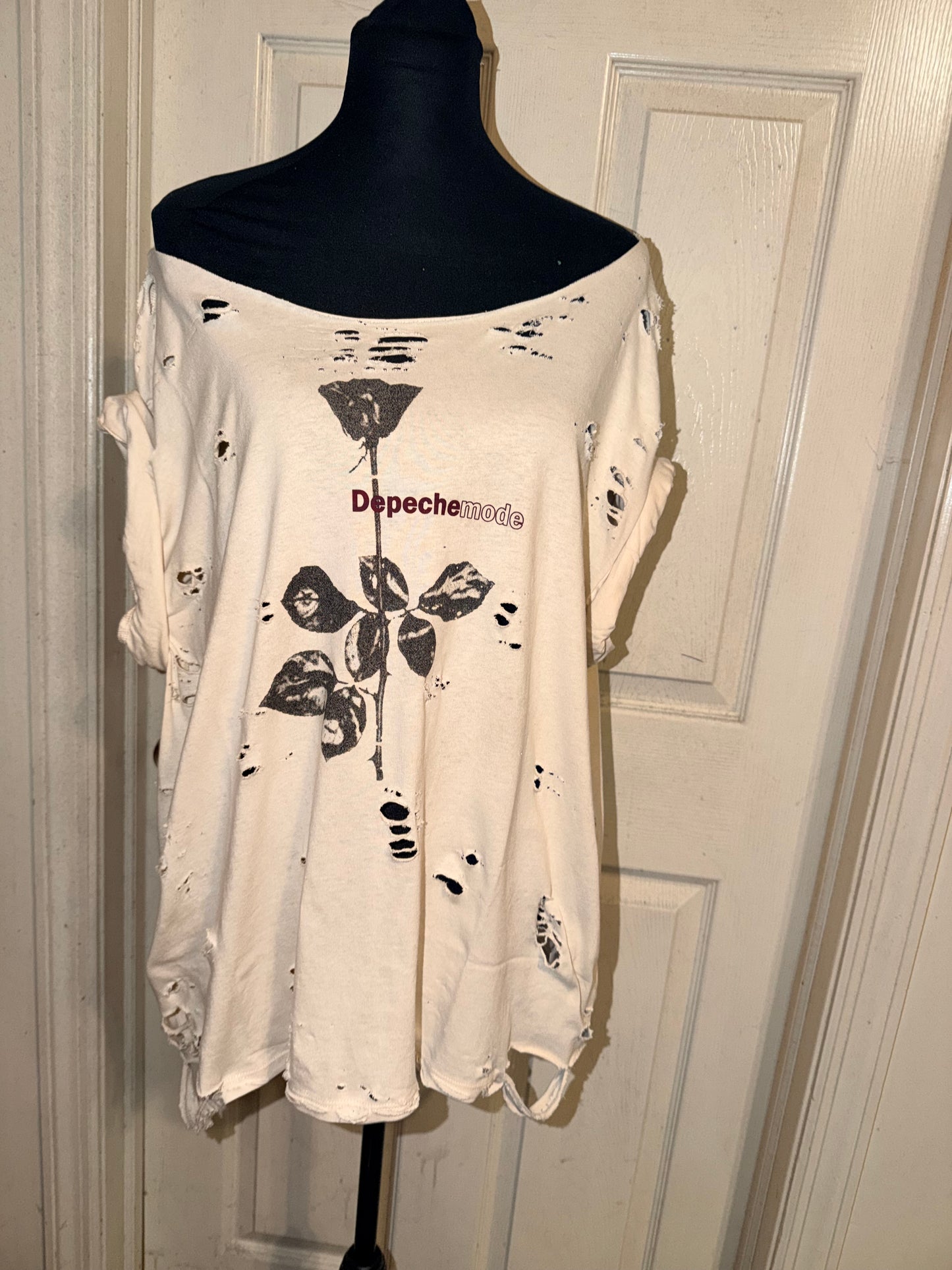 Depeche Mode Oversized Distressed Tee (as is)