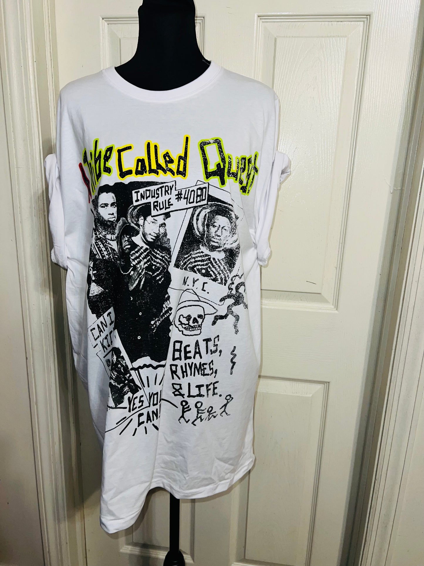 A Tribe Called Quest Oversized Distressed Tee