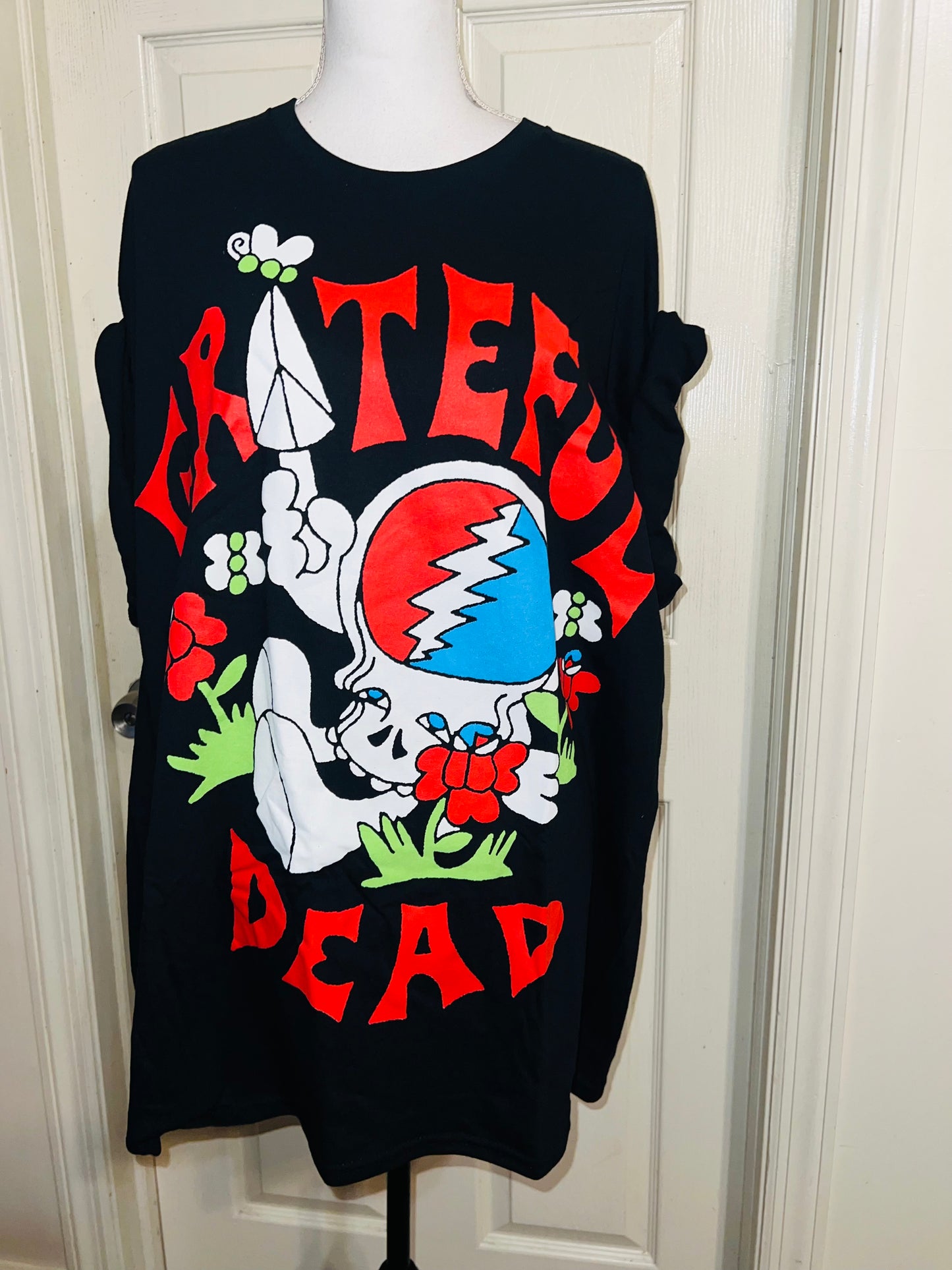 Grateful Dead Oversized Distressed Tee