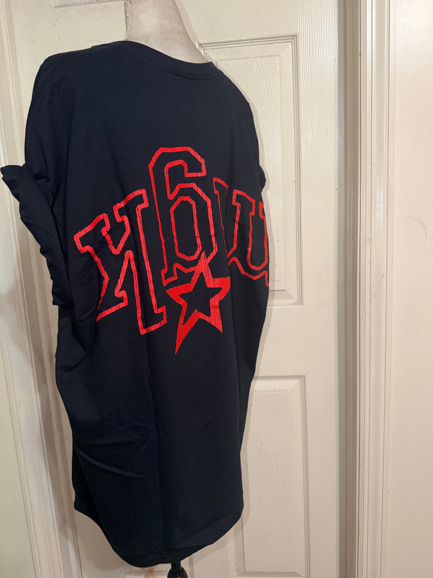 Machine Gun Kelly Double Sided Oversized Distressed Tee