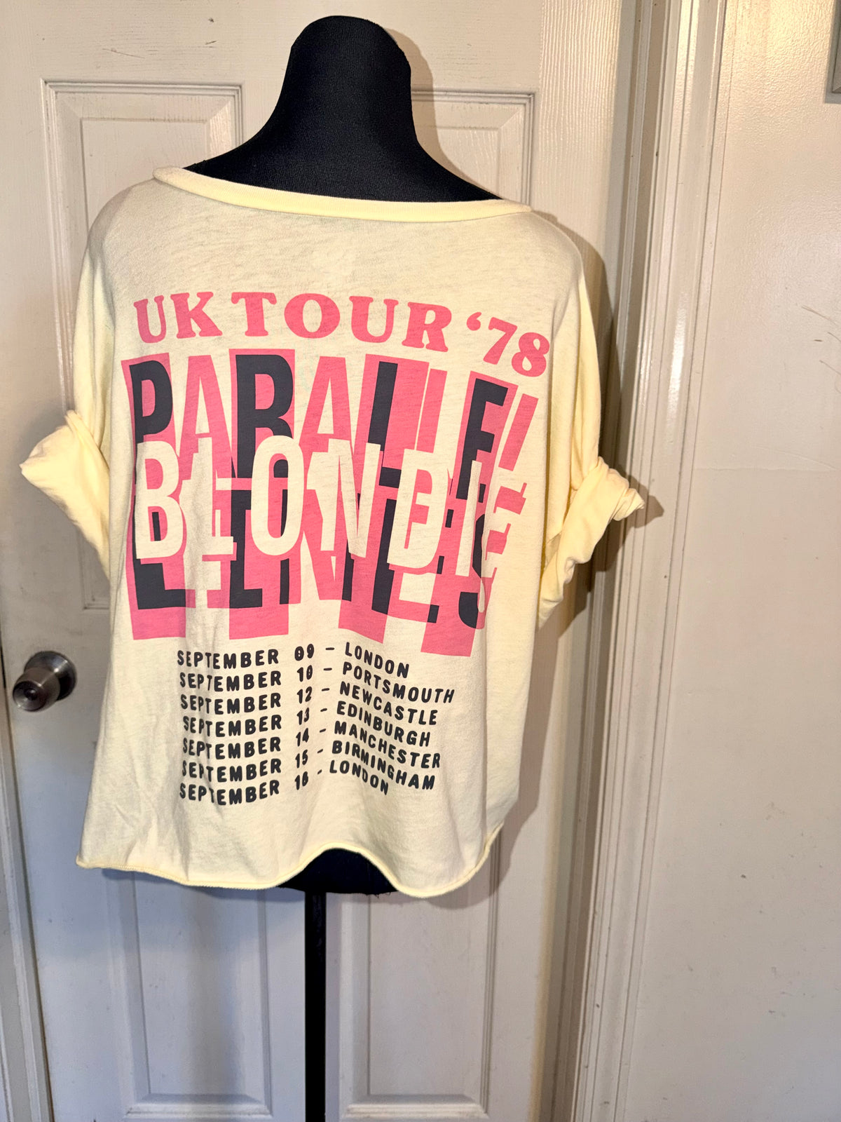 Blondie Double Sided Oversized Tee