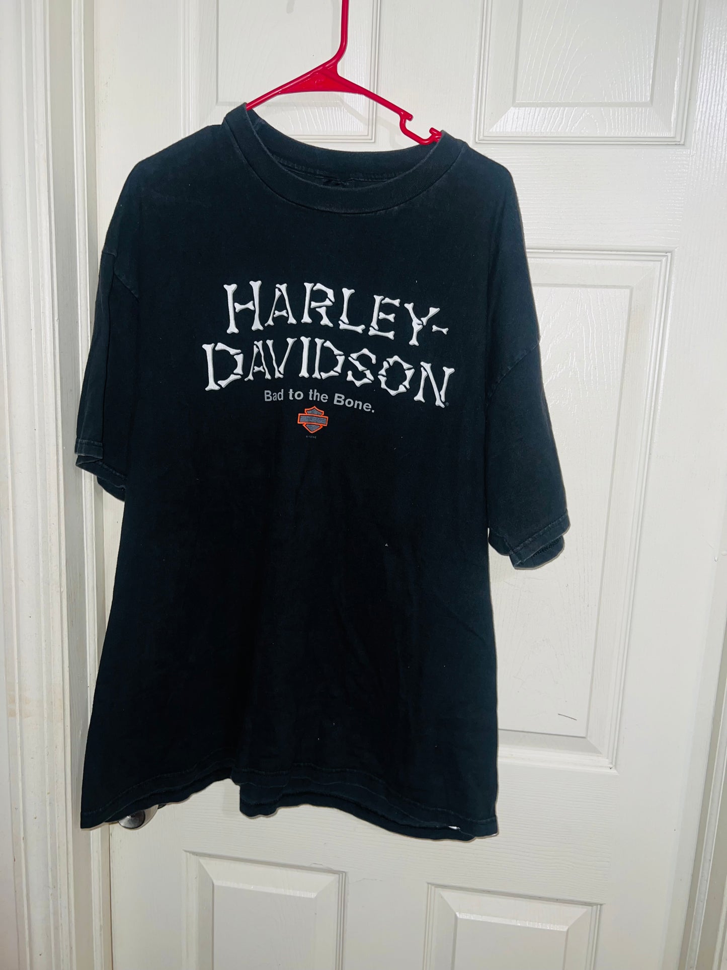 Harley Davidson Double Sided Oversized Distressed Tee