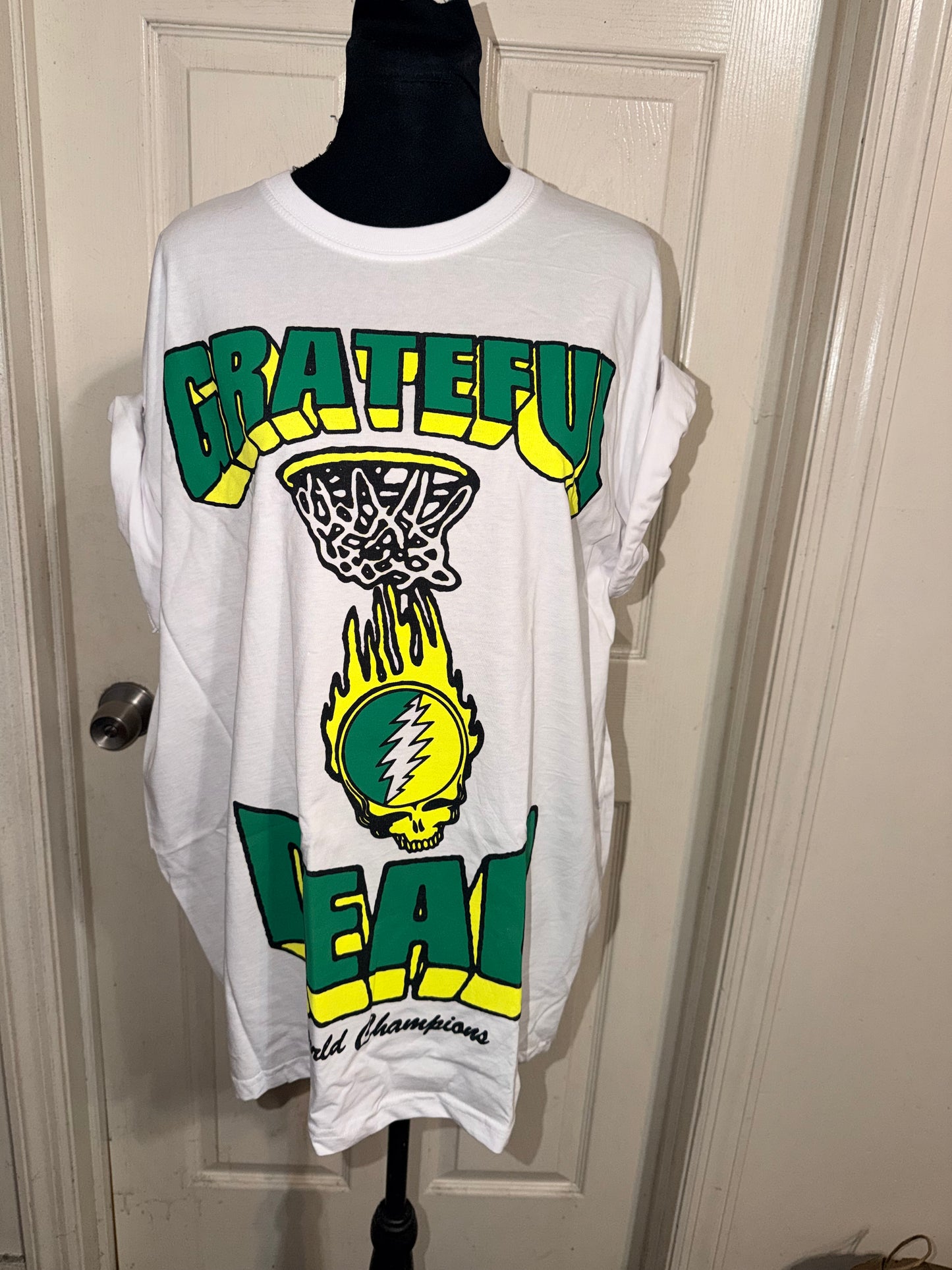 Grateful Dead Oversized Distressed Tee