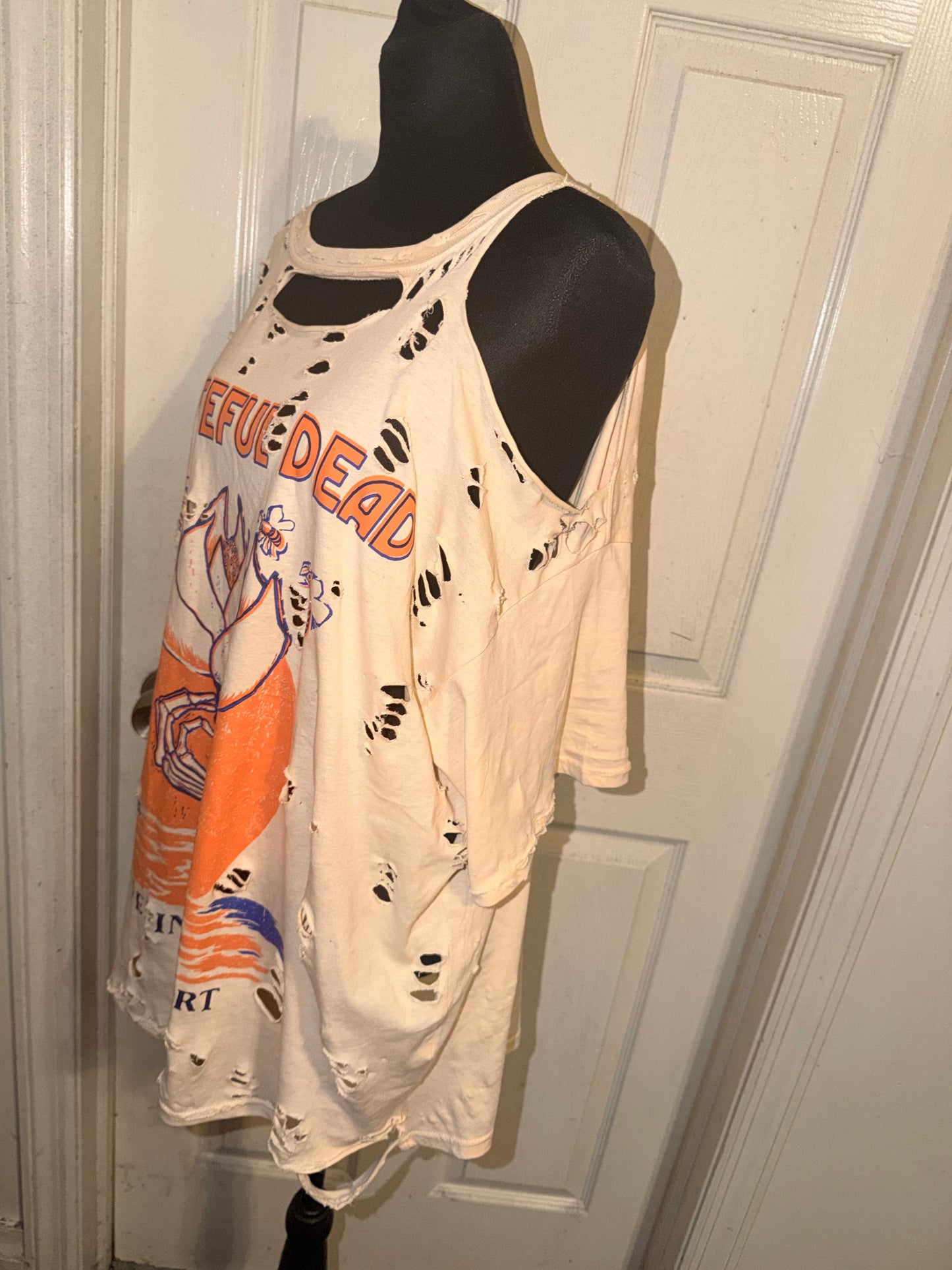 Grateful Dead Oversized Distressed Tee (as is)