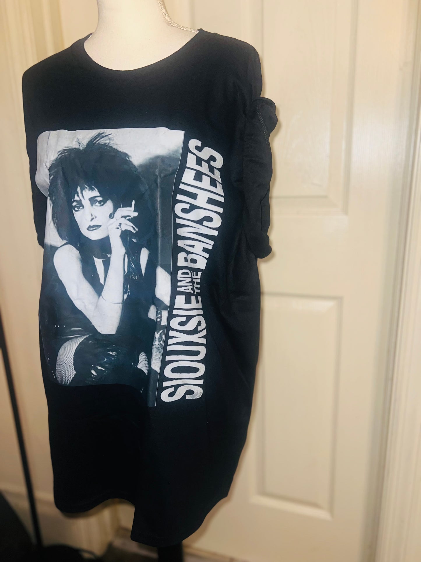 Siouxsie and the Banshees Oversized Distressed Tee