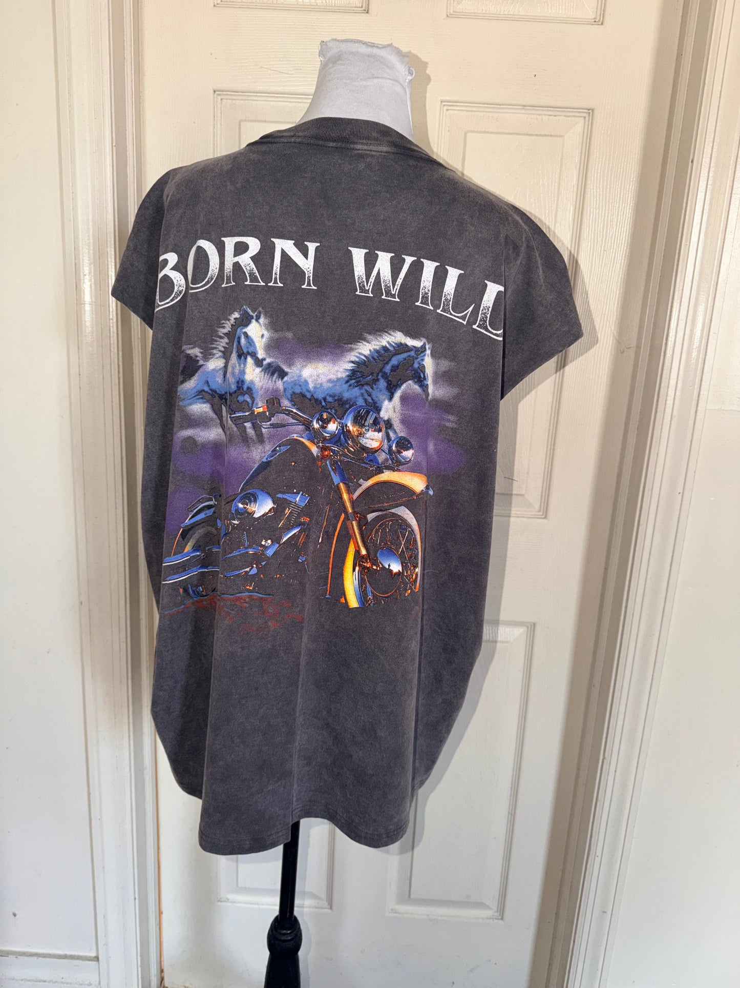Harley Davidson Double Sided Oversized Tank