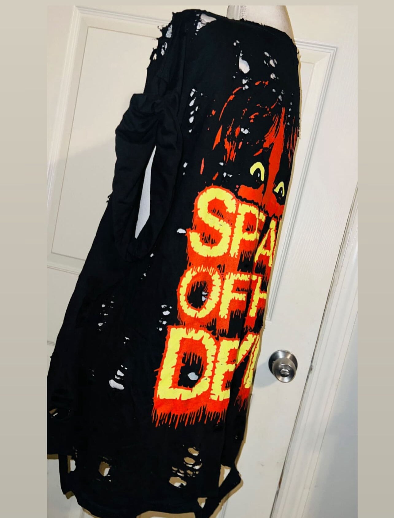 Ozzy Osbourne Double Sided Oversized Distressed Tee