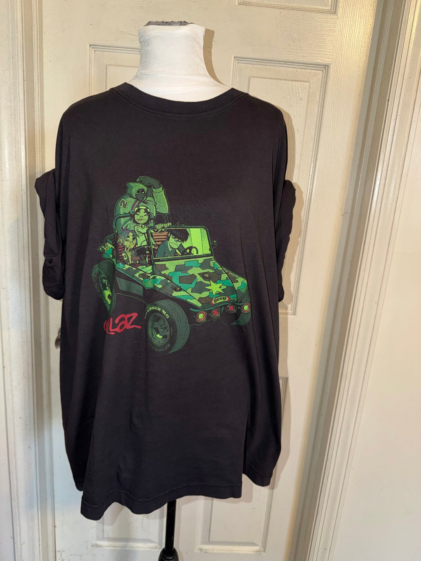Gorillaz Oversized Distressed Tee