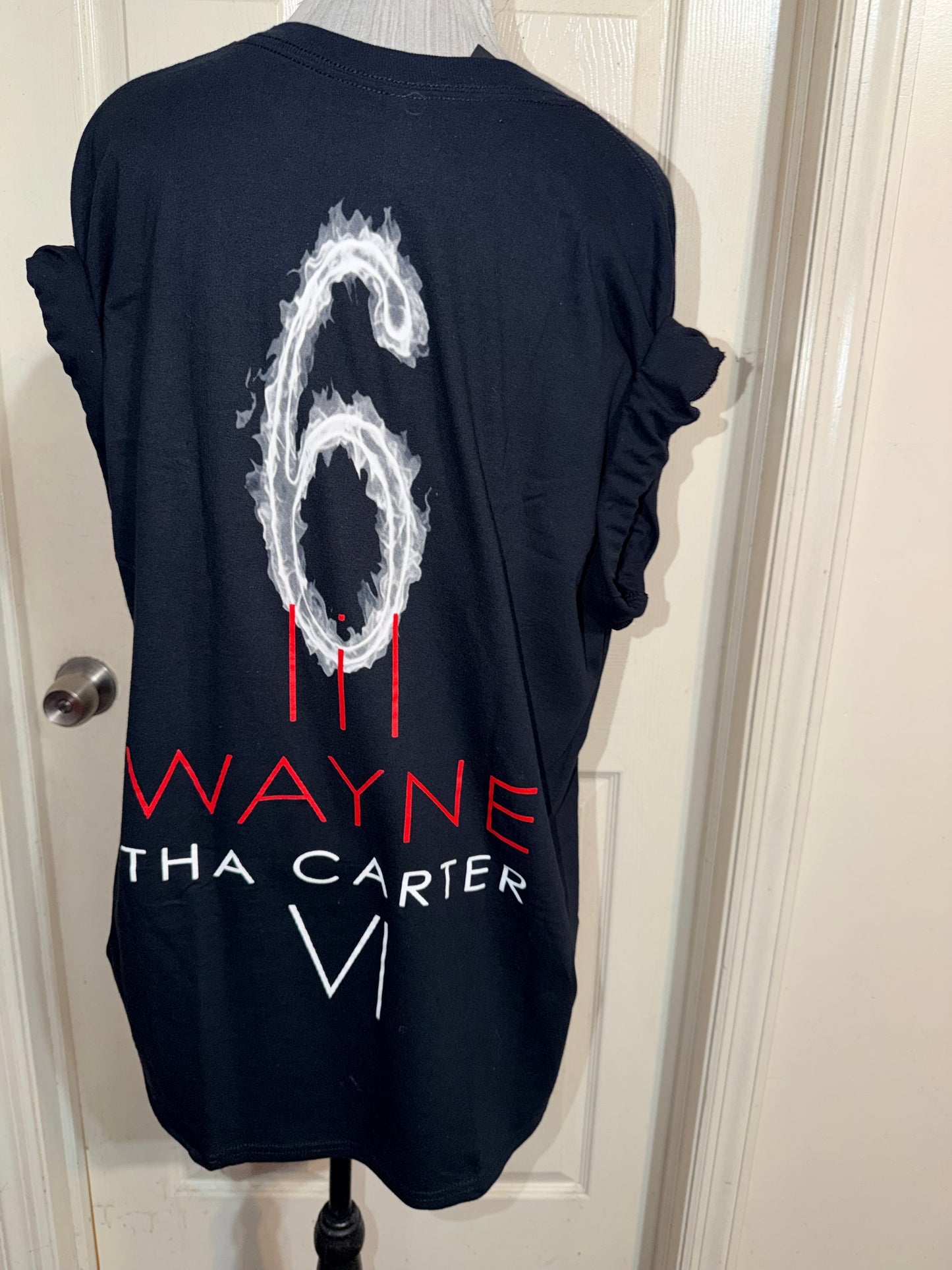 Lil Wayne Double Sided Oversized Distressed Tee