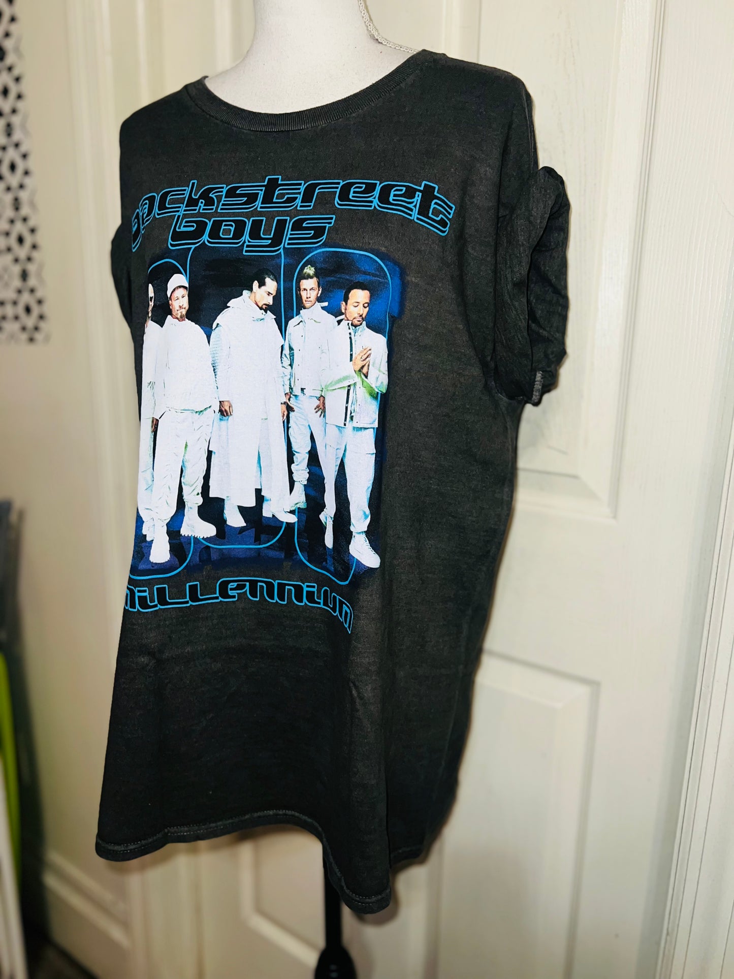 Backstreet Boys Millennium Oversized Distressed Tee
