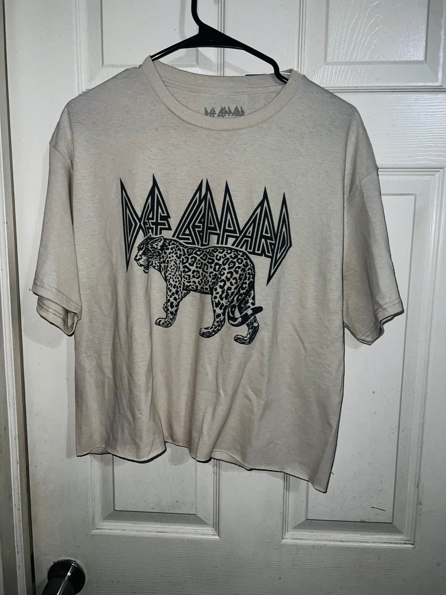 Def Leppard Oversized Tee