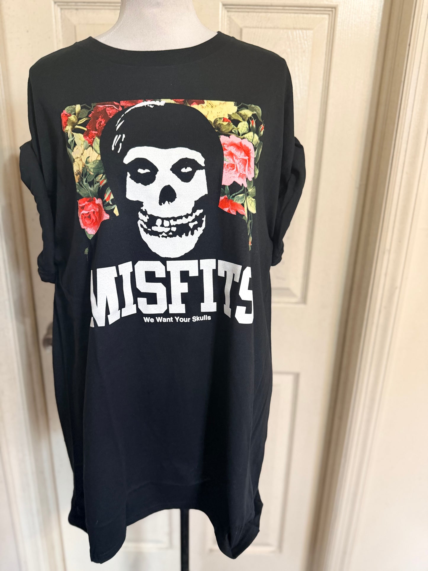 The Misfits Oversized Distressed Tee