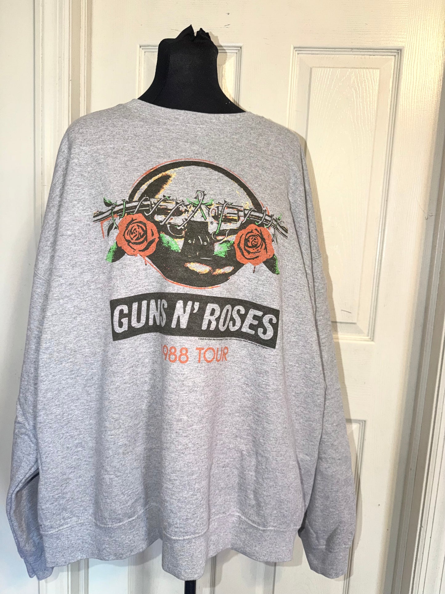 Guns N’ Roses Double Sided Oversized Sweatshirt