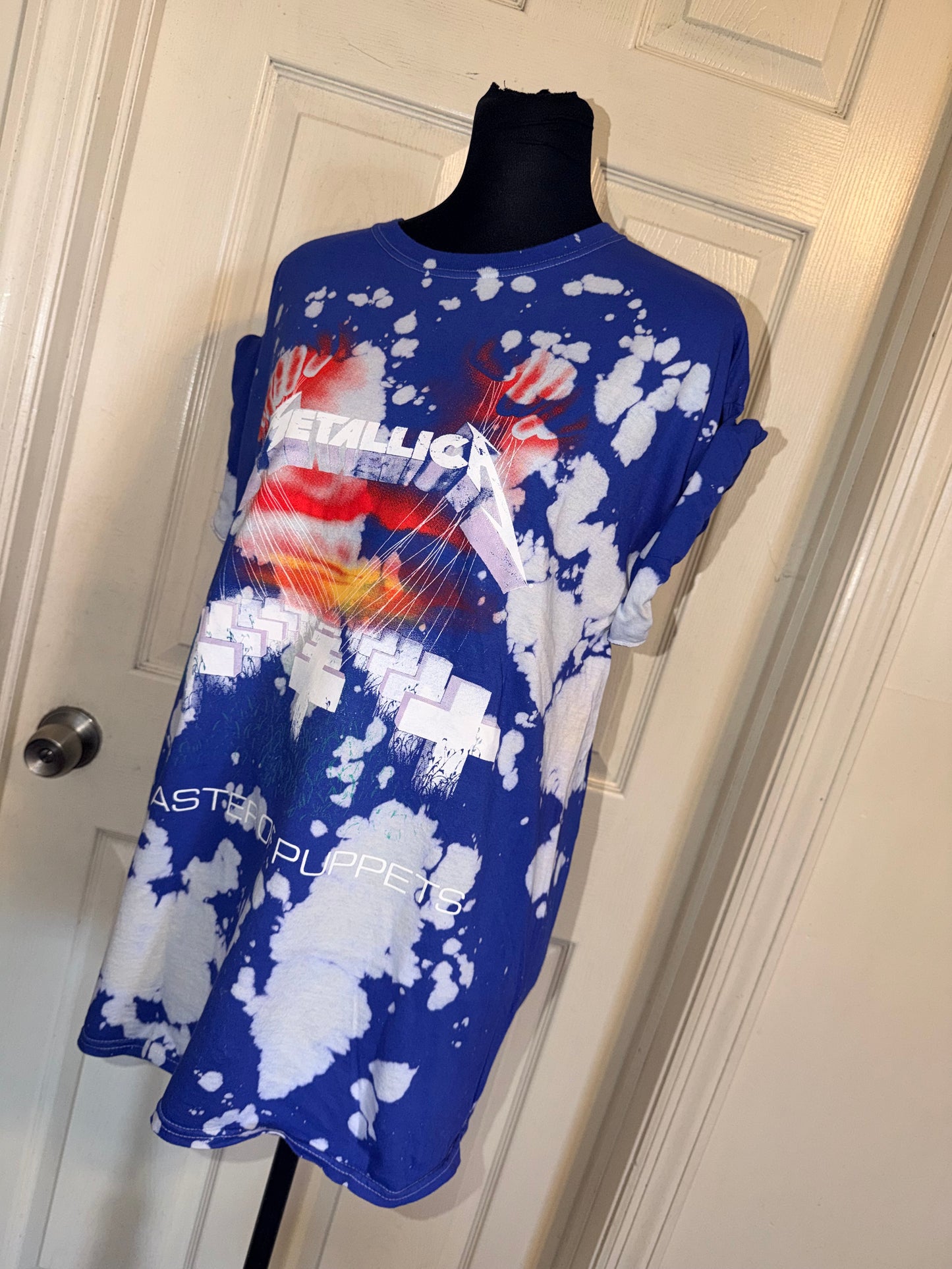Metallica Oversized Distressed Tee