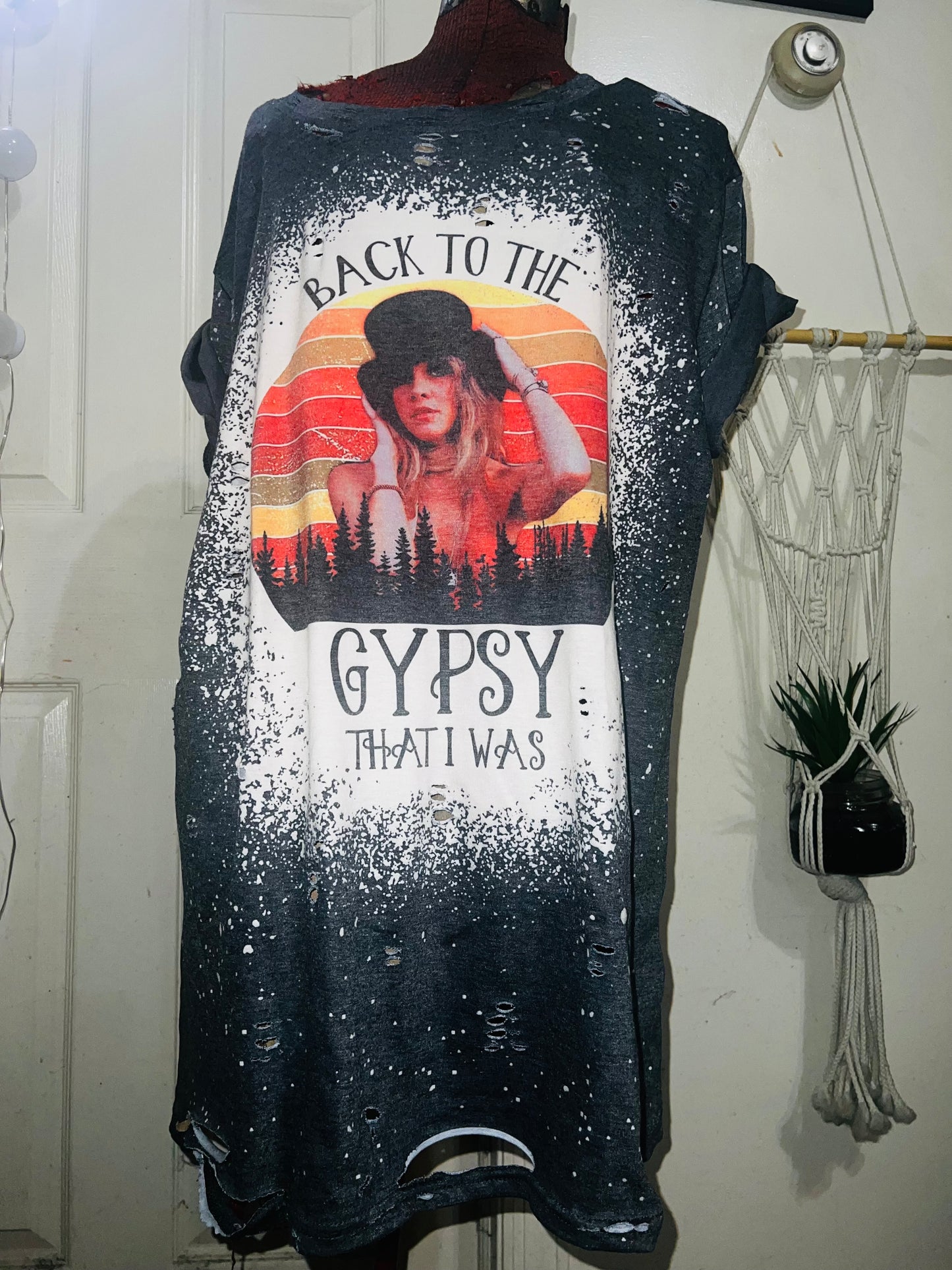 Stevie Nicks Distressed Tee