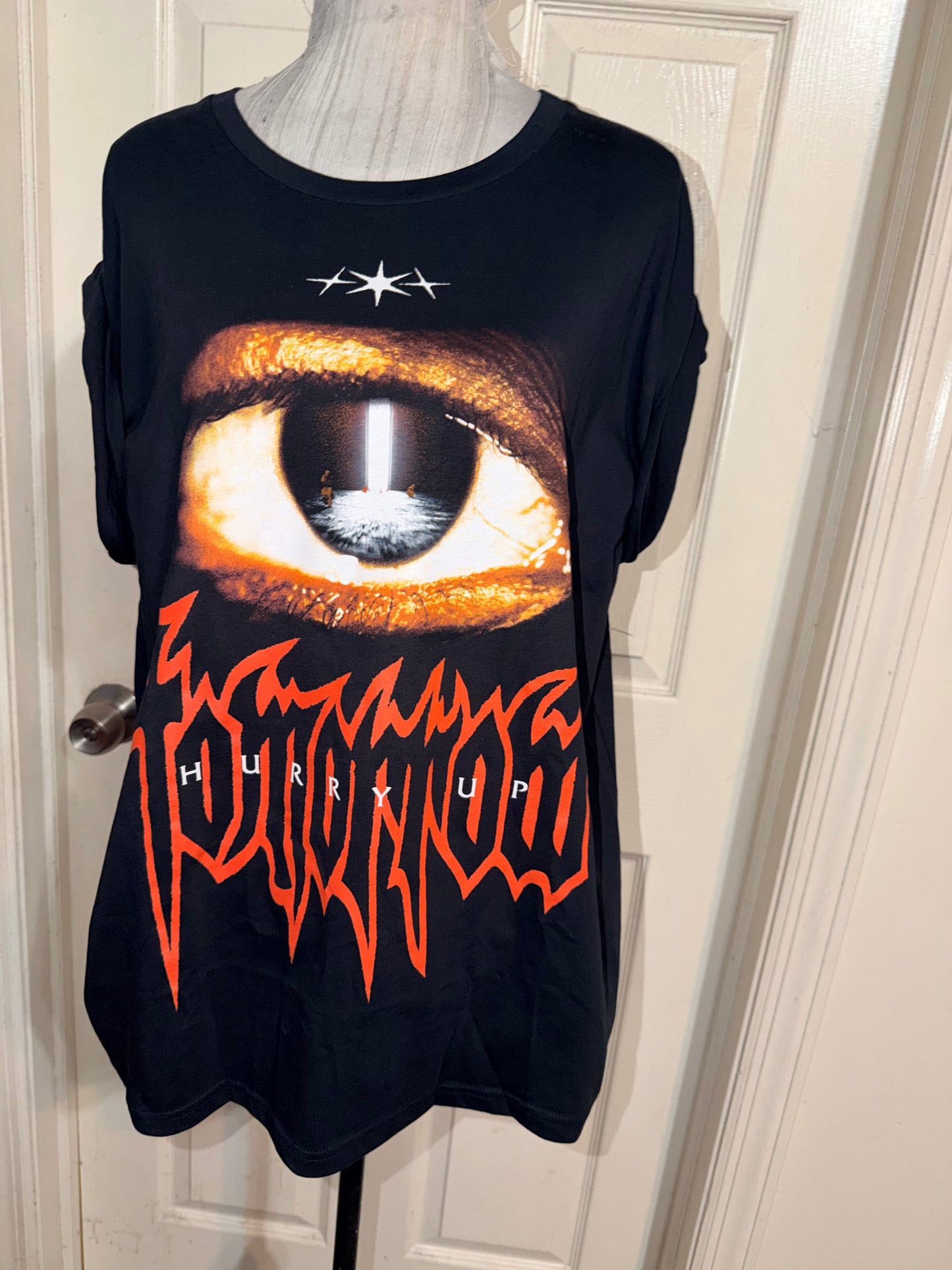 The Weeknd Oversized Distressed Tee