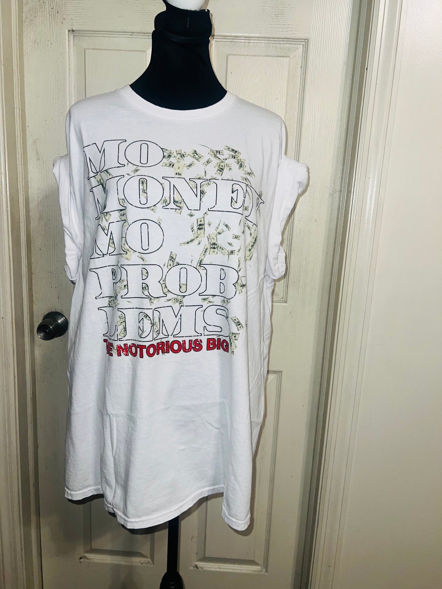 Notorious BIG Oversized Distressed Tee