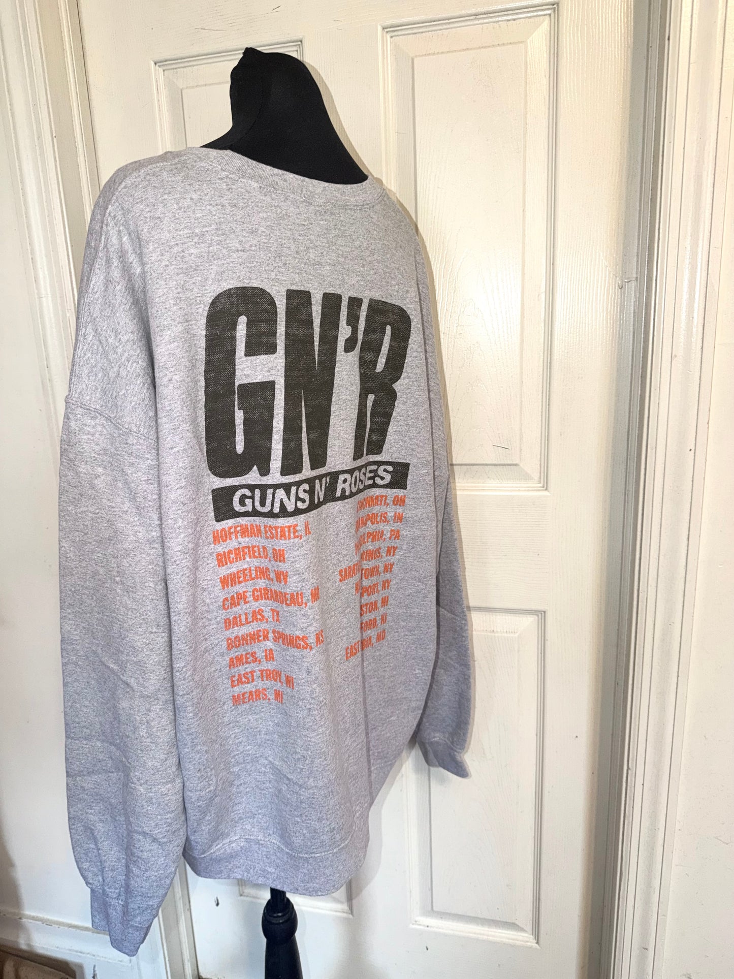 Guns N’ Roses Double Sided Oversized Sweatshirt