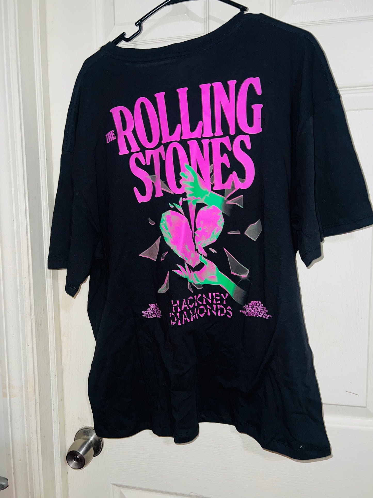 The Rolling Stones Double Sided Distressed Tee