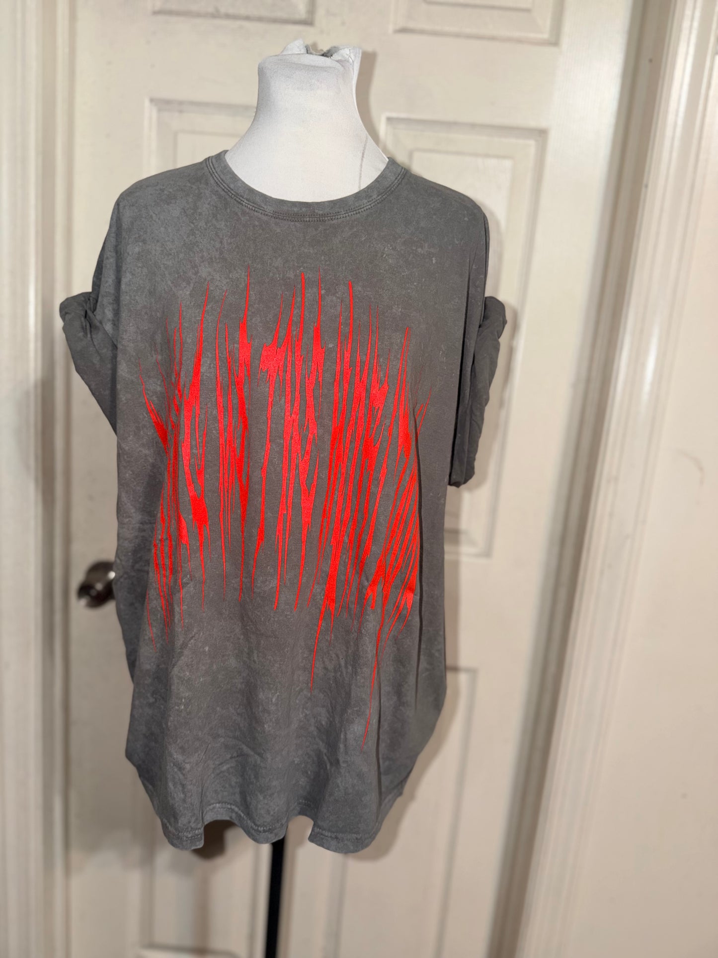 Bring Me the Horizon Double Sided Oversized Distressed Tee