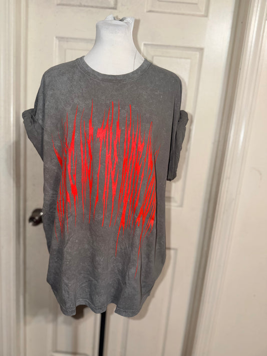 Bring Me the Horizon Double Sided Oversized Distressed Tee