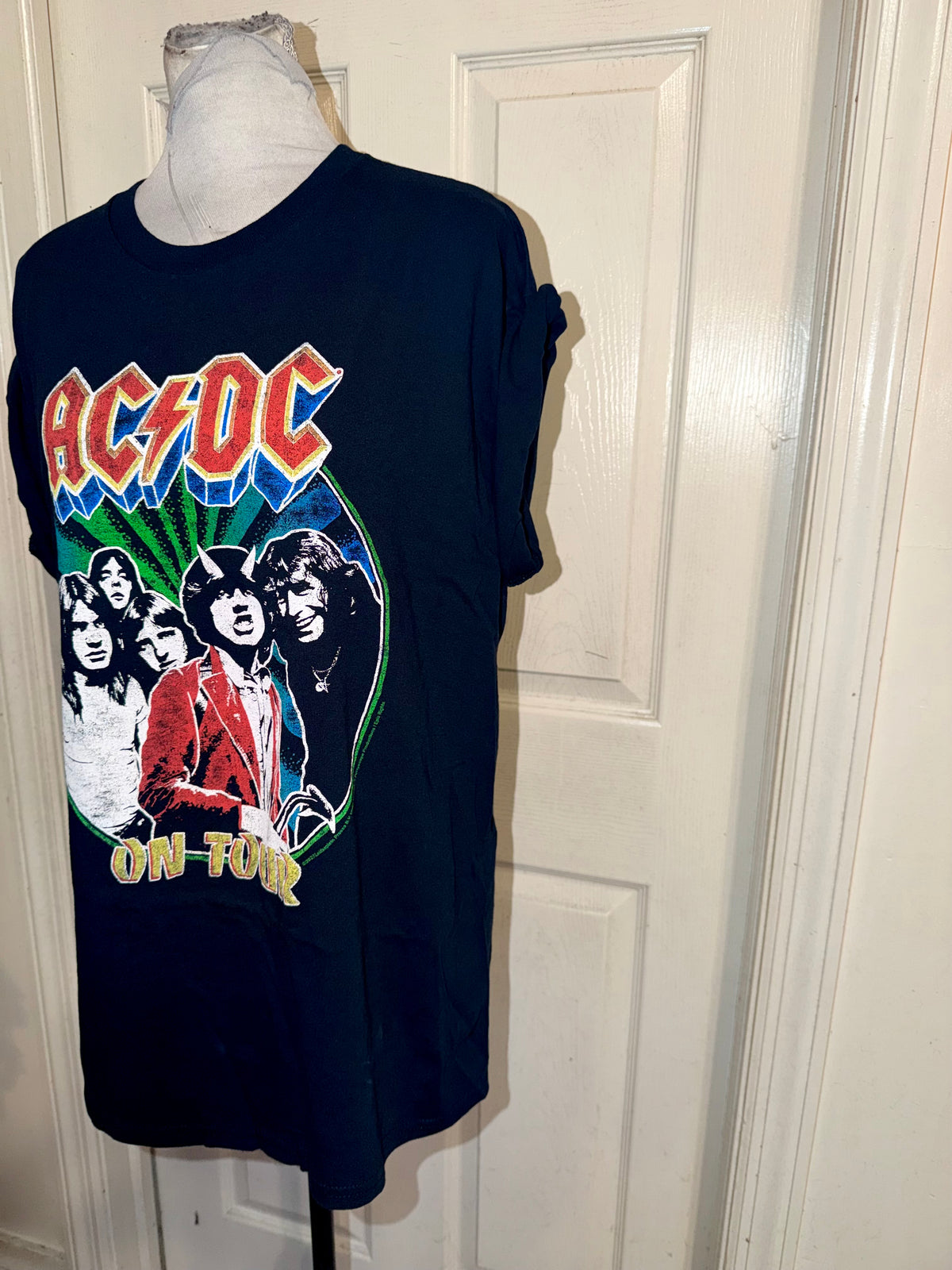 AC/DC Double Sided Oversized Tee