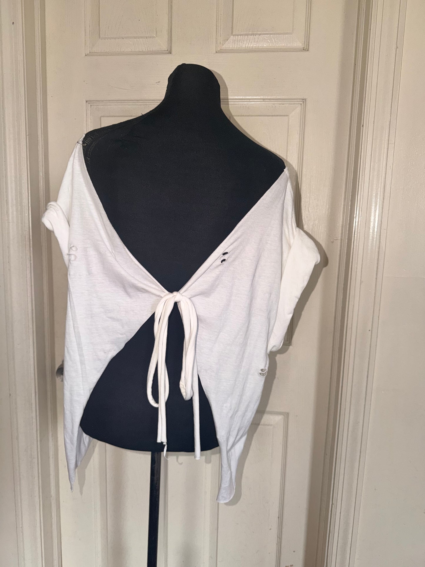 The Rolling Stones Open Back Bow Tee (as is)