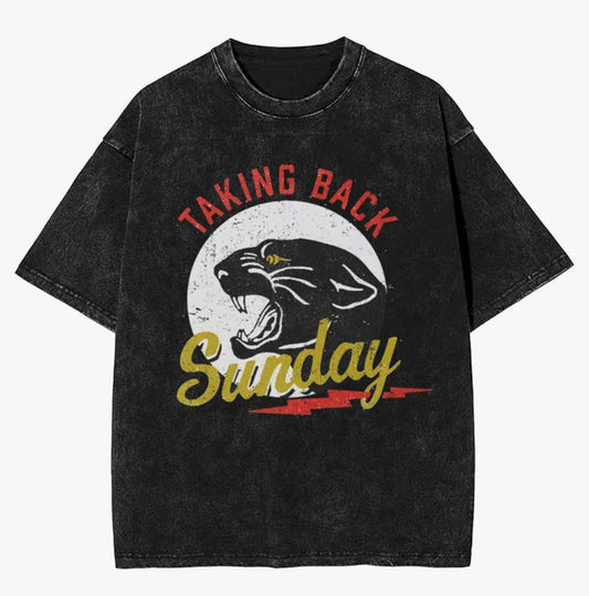 Taking Back Sunday Oversized Distressed Tee