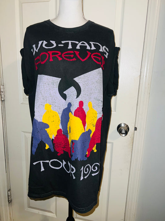 Wu-Tang Clan Oversized Distressed Tee
