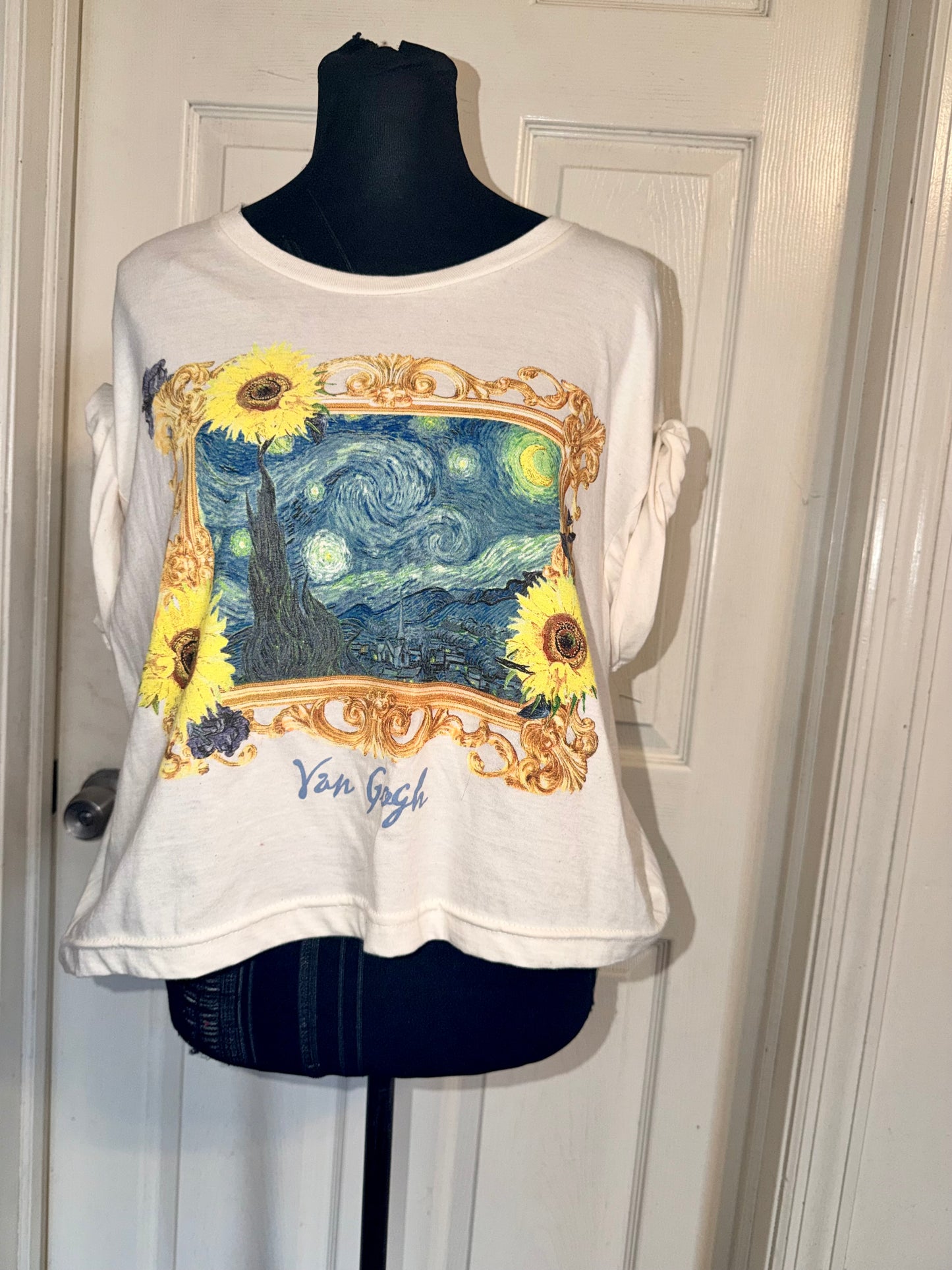 Vincent Van Gogh Cropped Tee