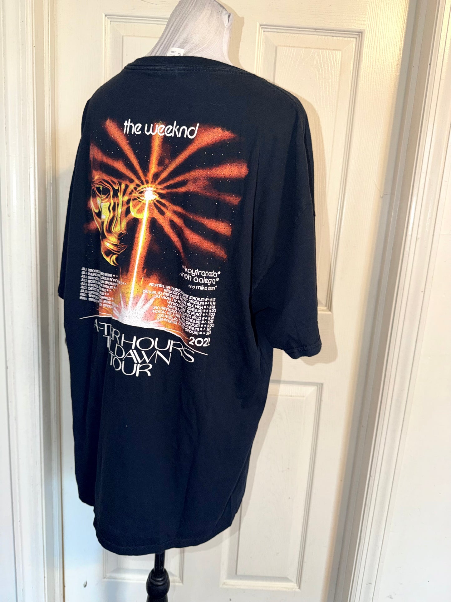 The Weeknd Double Sided Oversized Tee