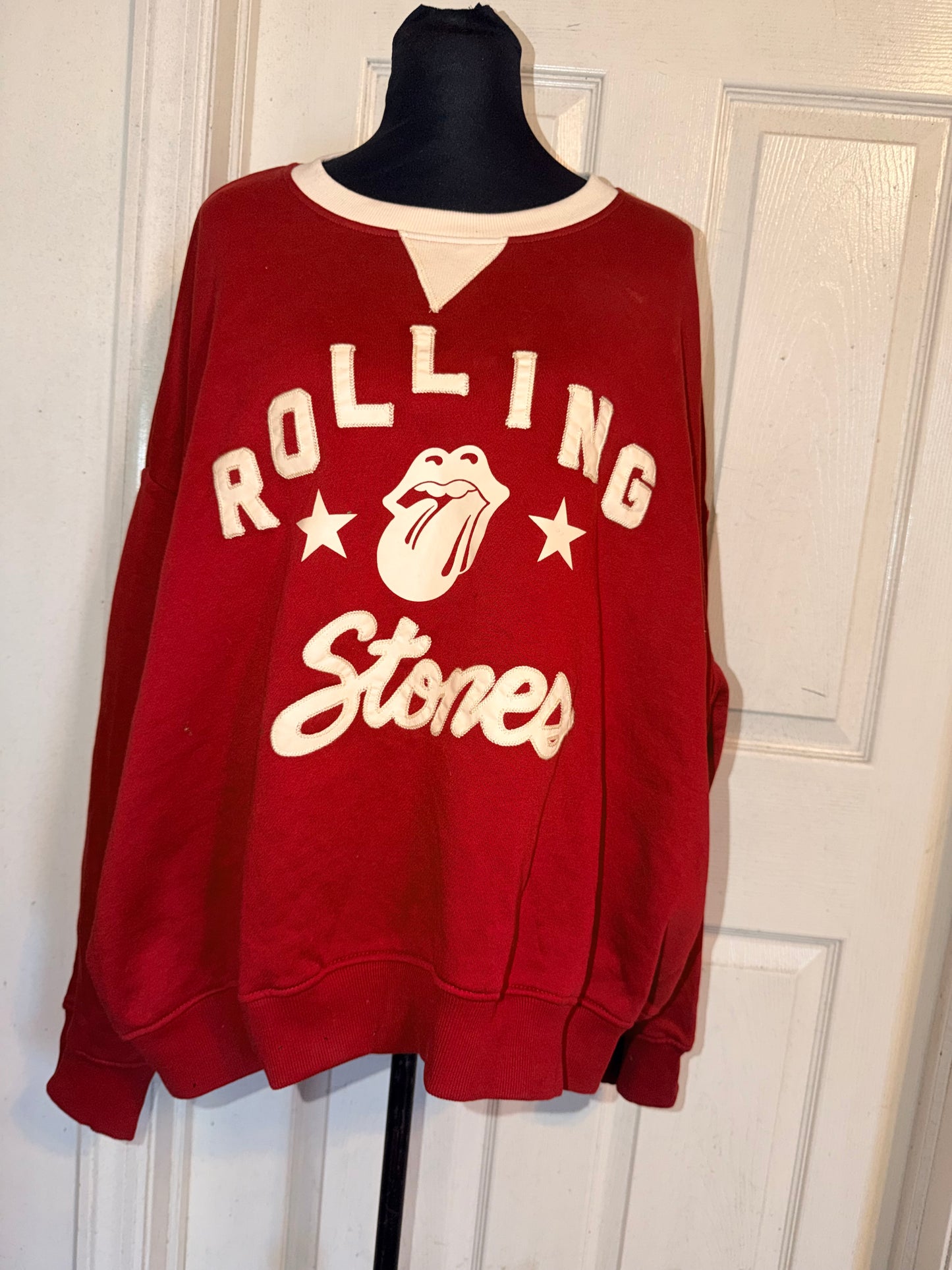 The Rolling Stones Oversized Distressed Tee