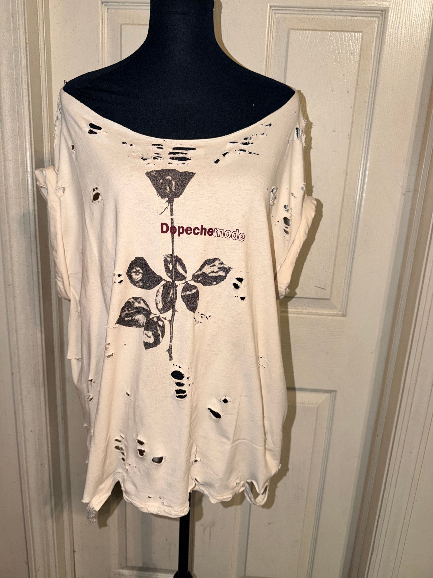 Depeche Mode Oversized Distressed Tee (as is)