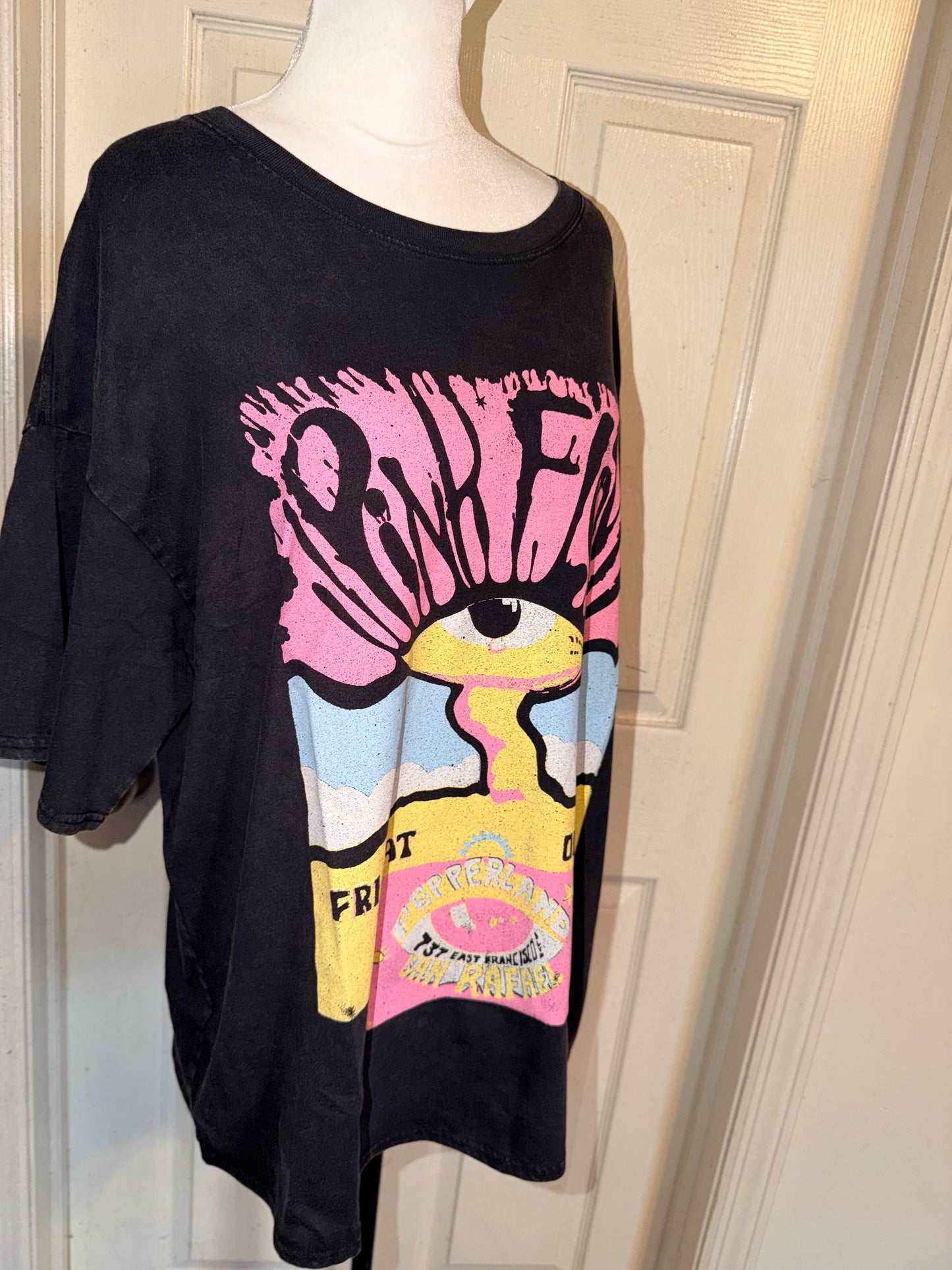 Pink Floyd Oversized Distressed Tee