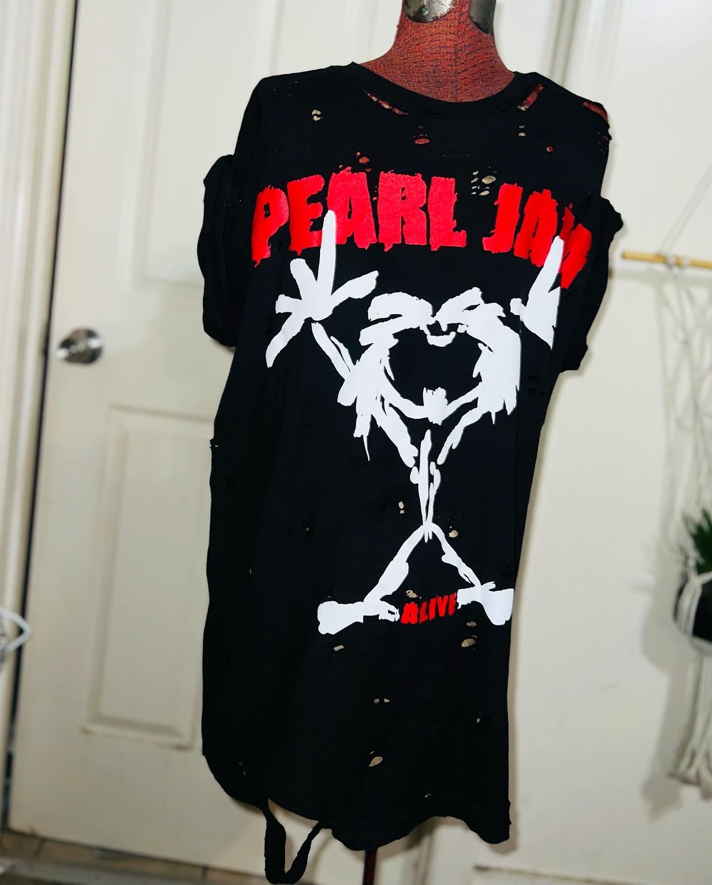 Pearl Jam Double Sided Oversized Tee