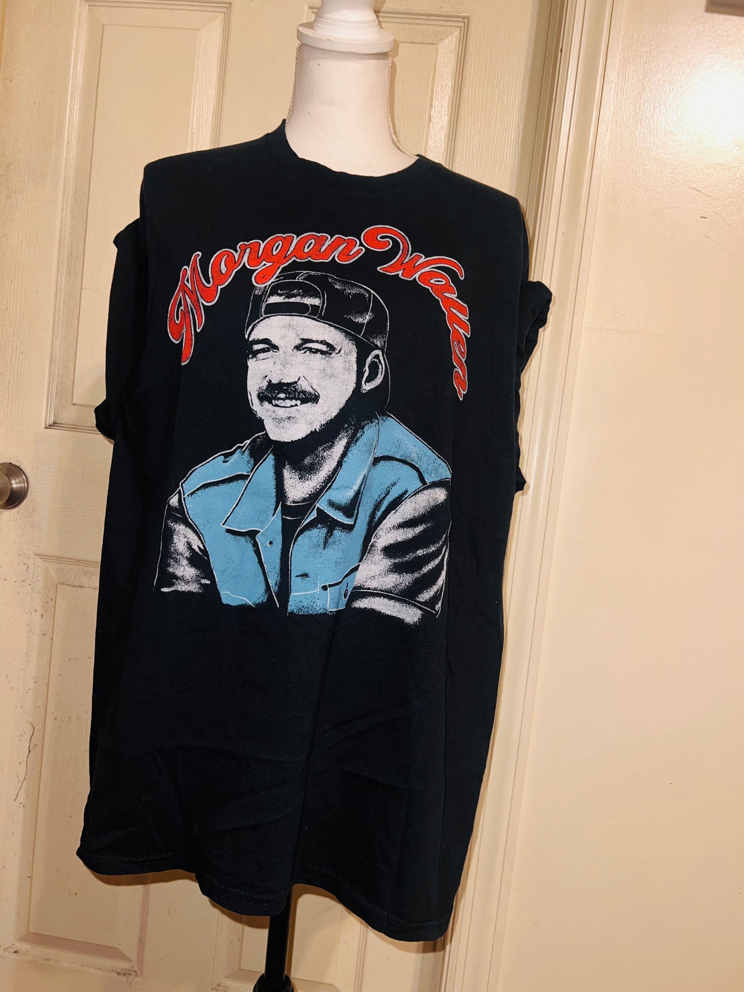 Morgan Wallen Oversized Distressed Tee