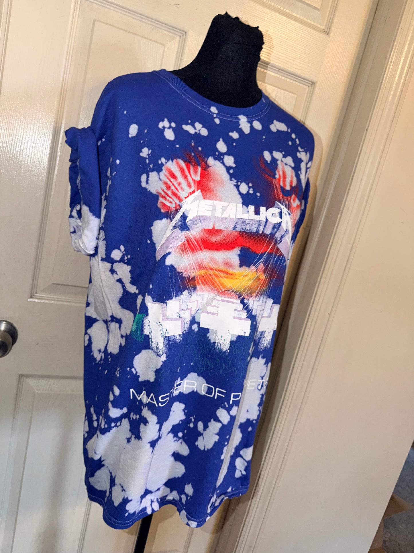 Metallica Oversized Distressed Tee
